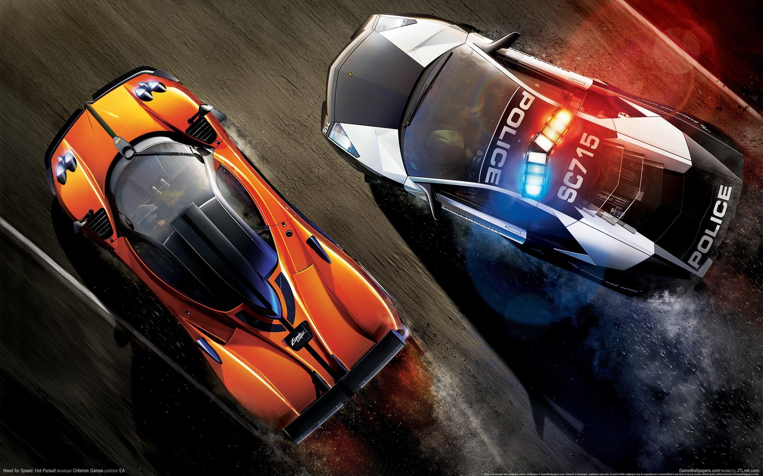 2010, games, 2K, pursuit, hot, nfs, HD Wallpaper