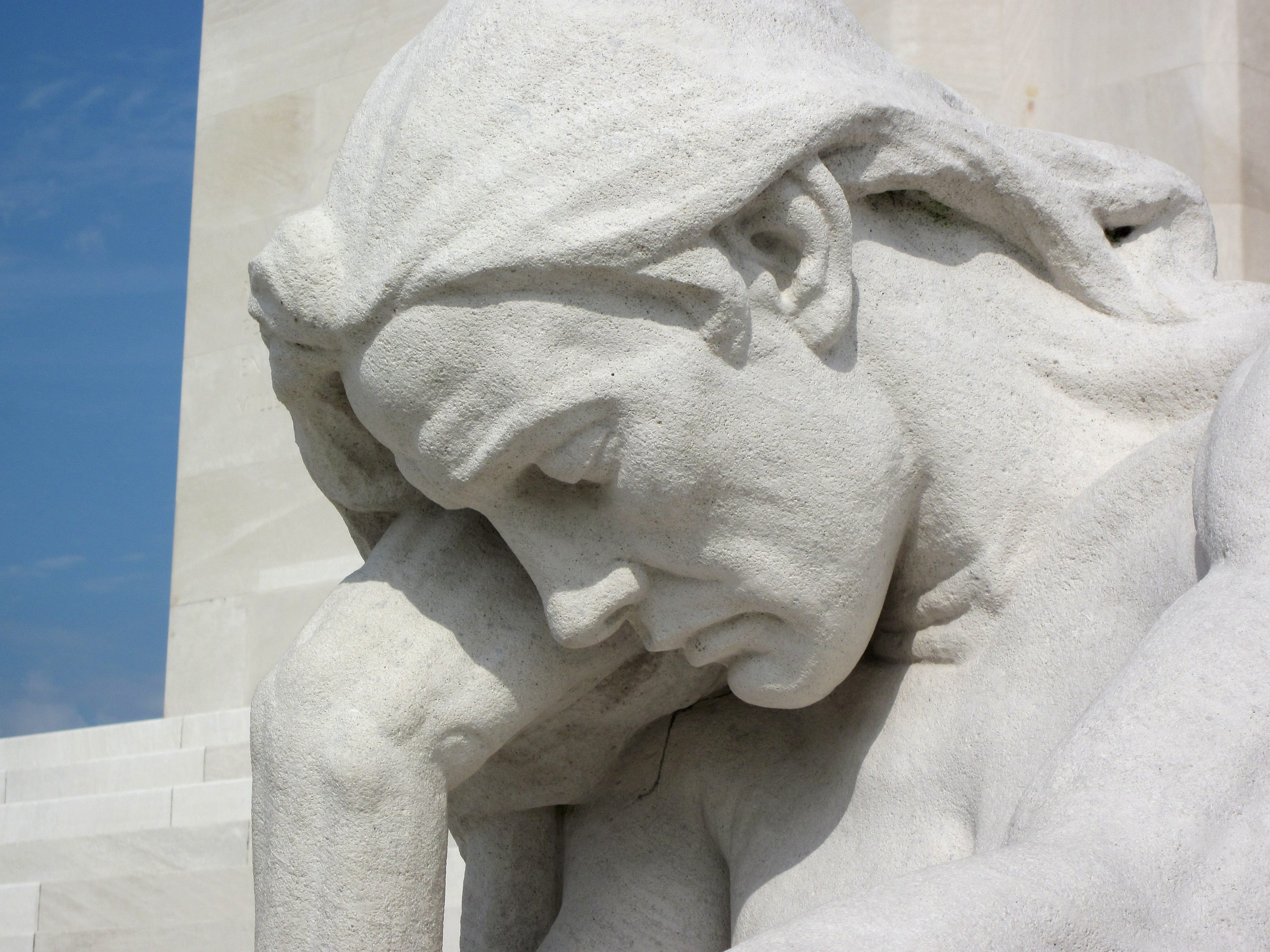 memorial, the past, history, Normandy, war, art and craft, Monument, sculpture, representation, human representation, female likeness, creativity, marble, HD Wallpaper