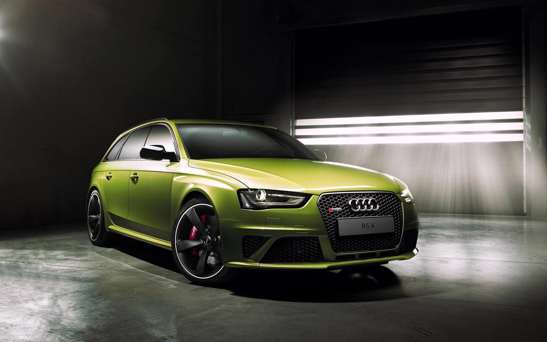 avant, car, 1080P, audi, rs, metallic, green, peridot, cars, HD Wallpaper