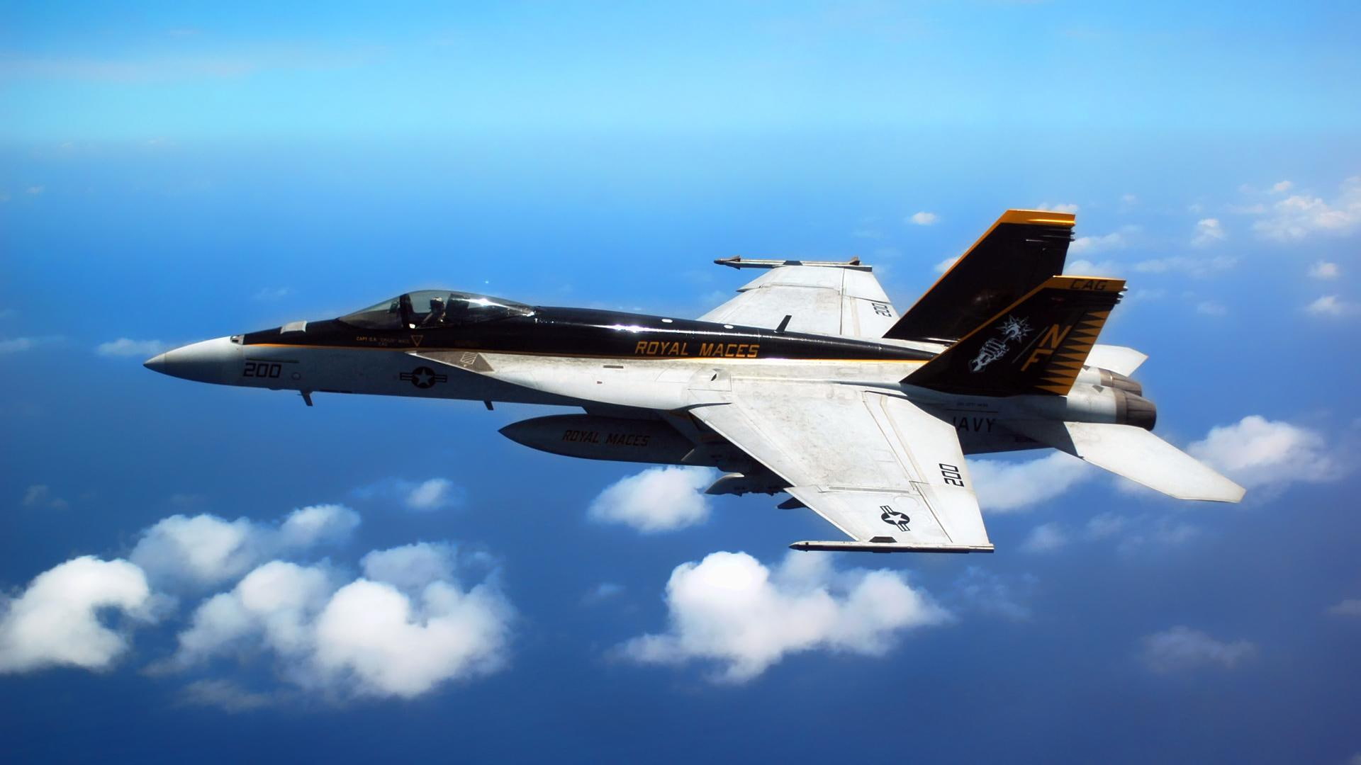 1080P, hornet, cairrer, f-18, entropy, f, aircraft planes, HD Wallpaper