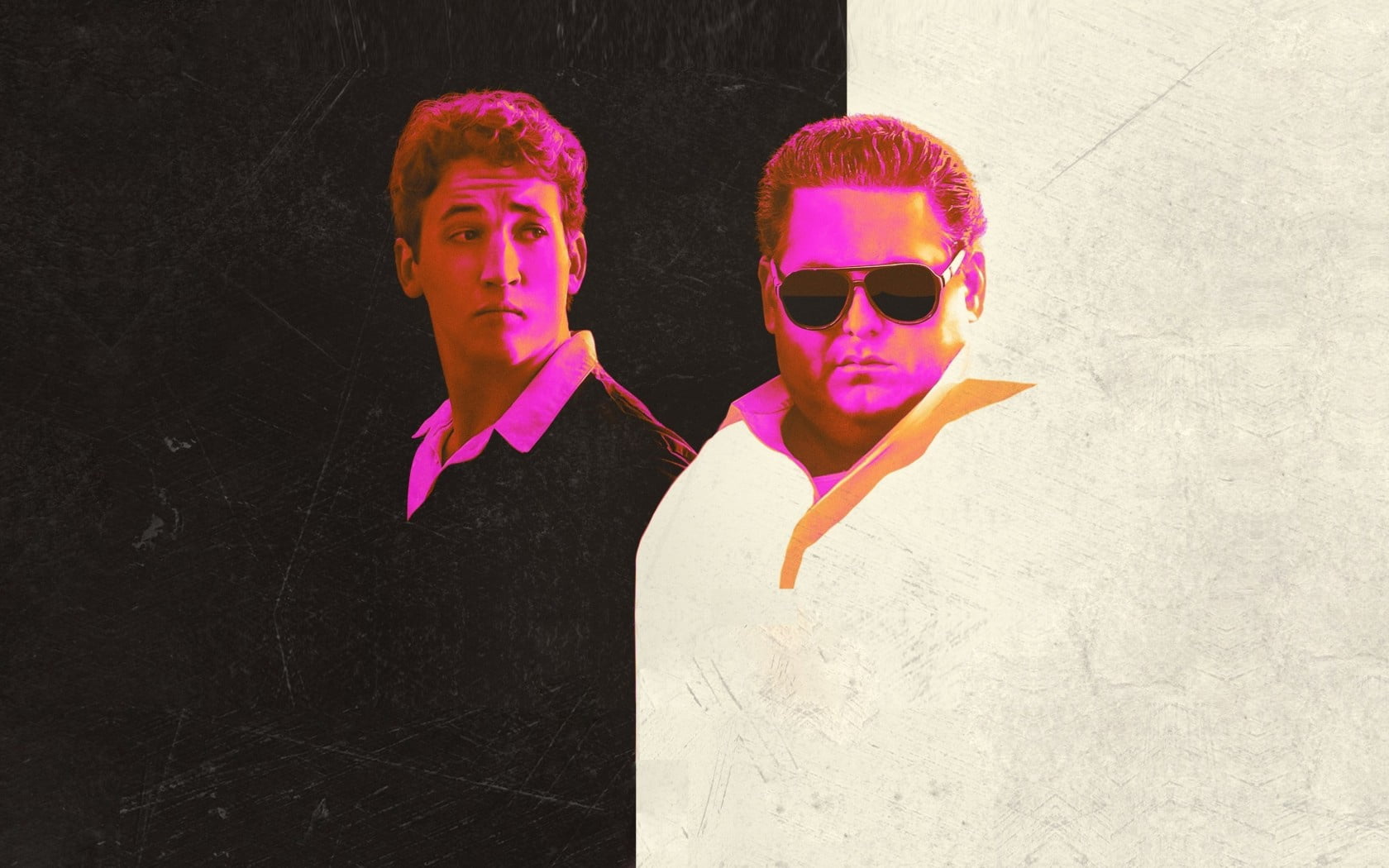 blackboard, efraim diveroli, 720P, jonah hill, young Adult, pink color, ideas, girls, sunglasses, red, wall - building feature, copy Space, togetherness, HD Wallpaper