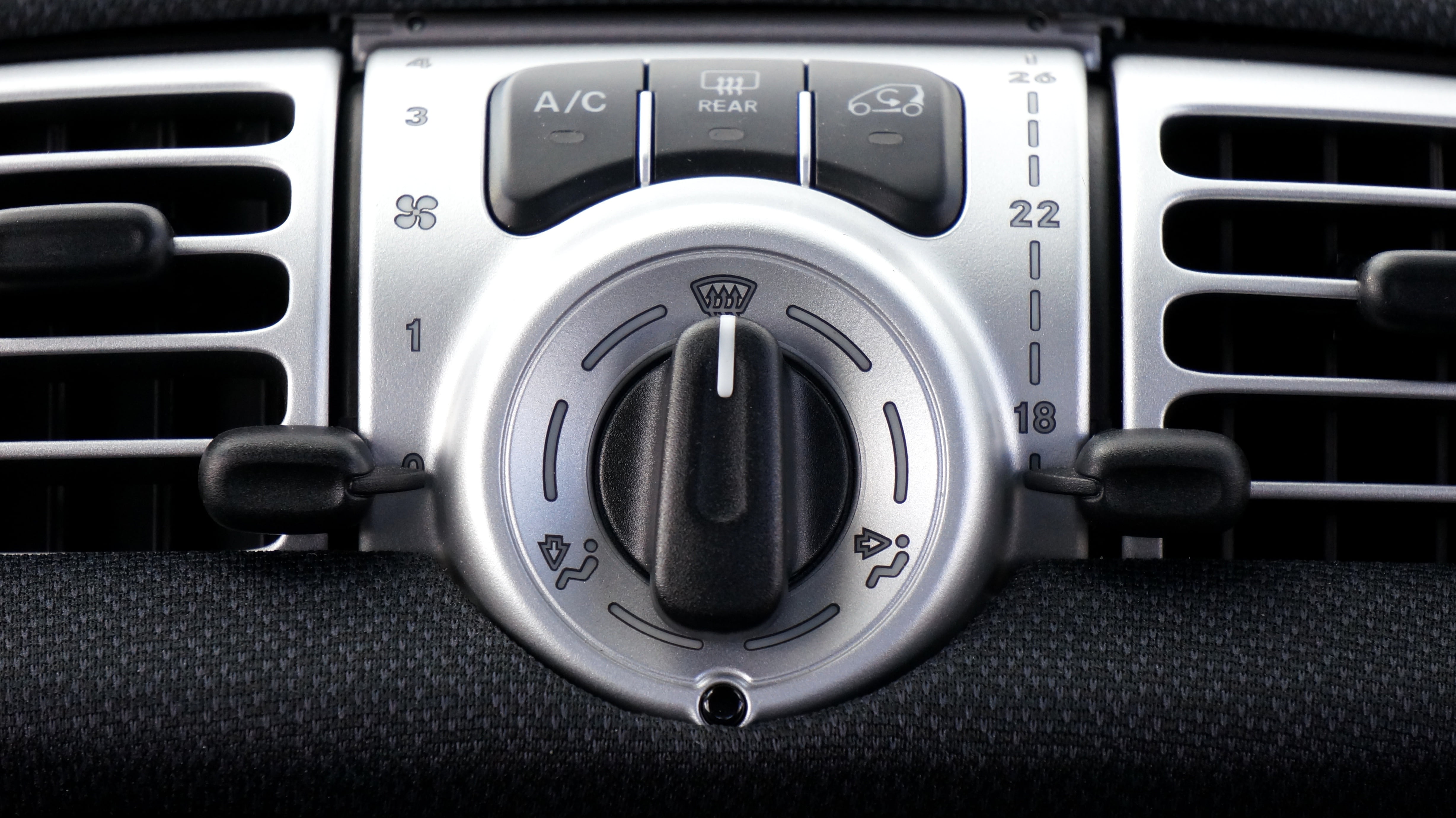 control panel, heat, 4K, dashboard, smart, air conditioner, silver, control, ventilation, indoors, push button, land vehicle, conditioning, cooling, radio, HD Wallpaper