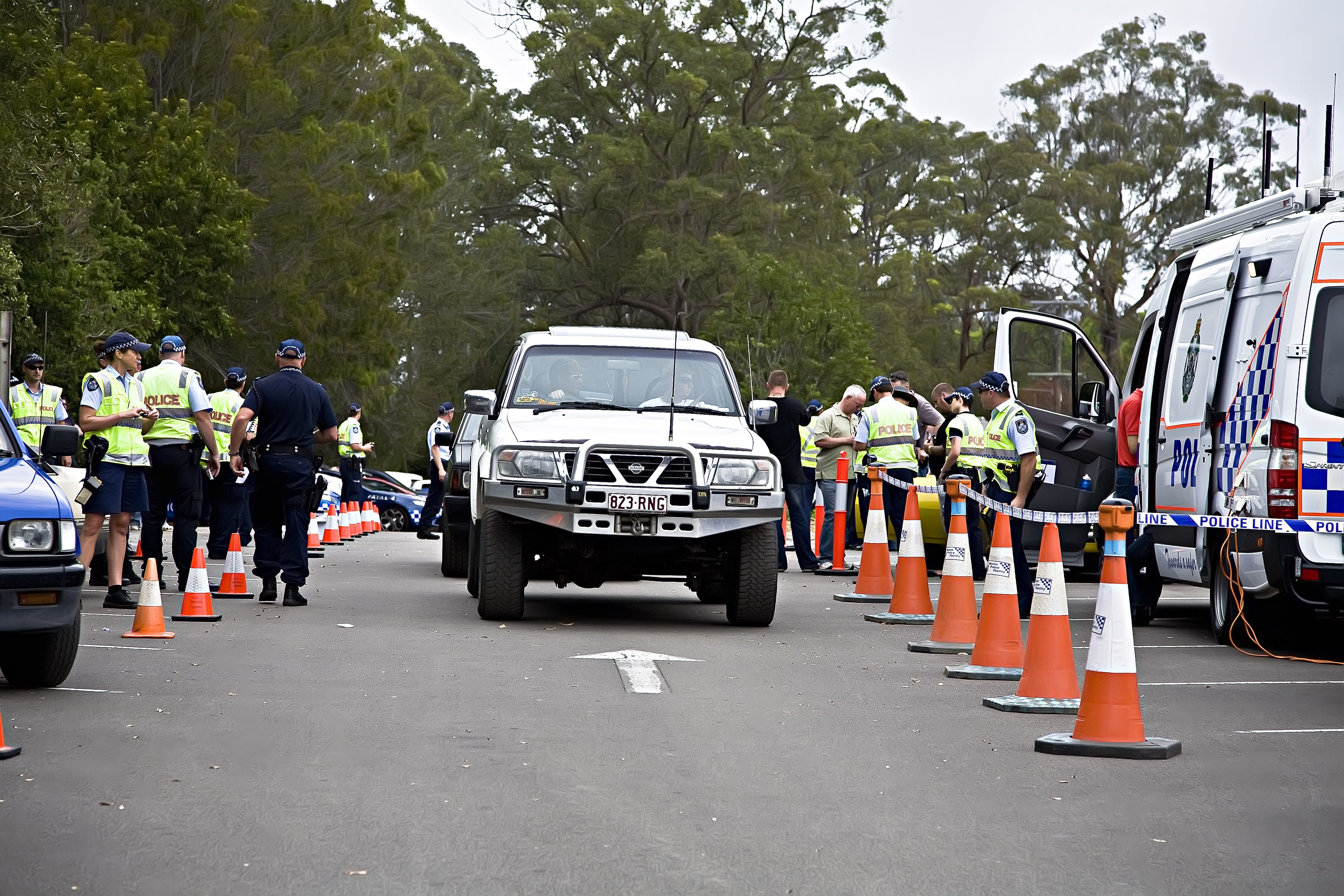 group of people, road block, lifestyles, surrounding, nissan, plant, car, discovery, tree, traffic, road, patrol, motor vehicle, uniform, land vehicle, HD Wallpaper