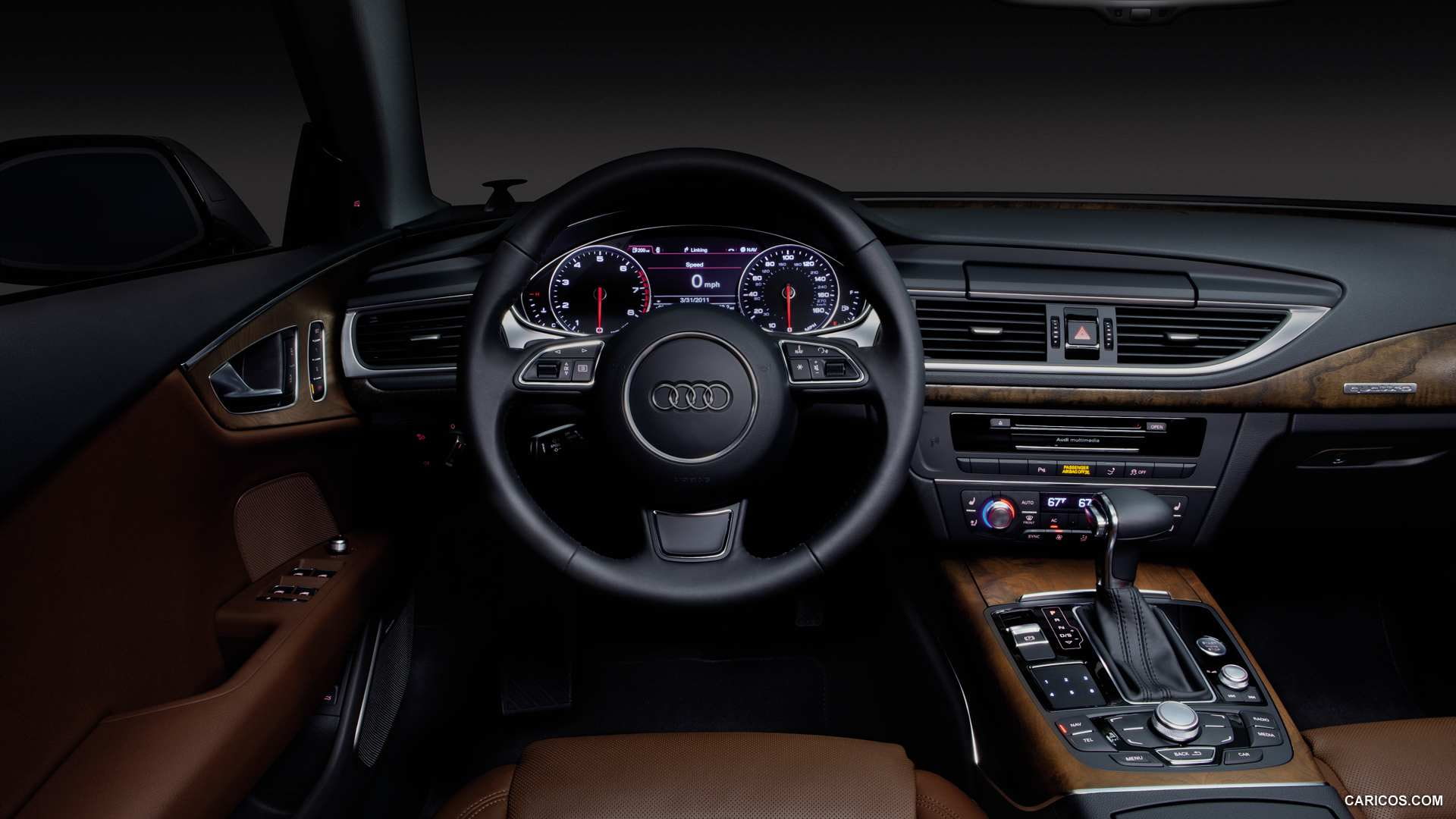 1080P, interior, audi A7, HD Wallpaper