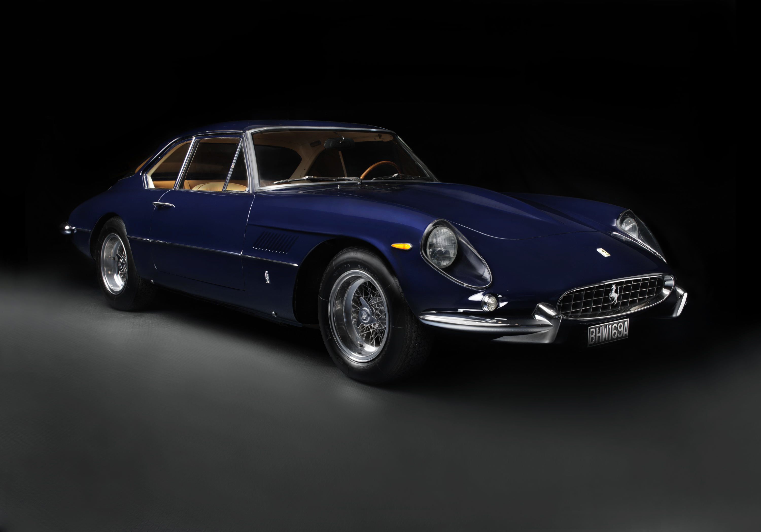 side view, vintage car, supercar, motor vehicle, shiny, 400, indoors, chrome, 1963, lungo, superamerica, silver colored, ferrari, 2K, convertible, collectors car, HD Wallpaper