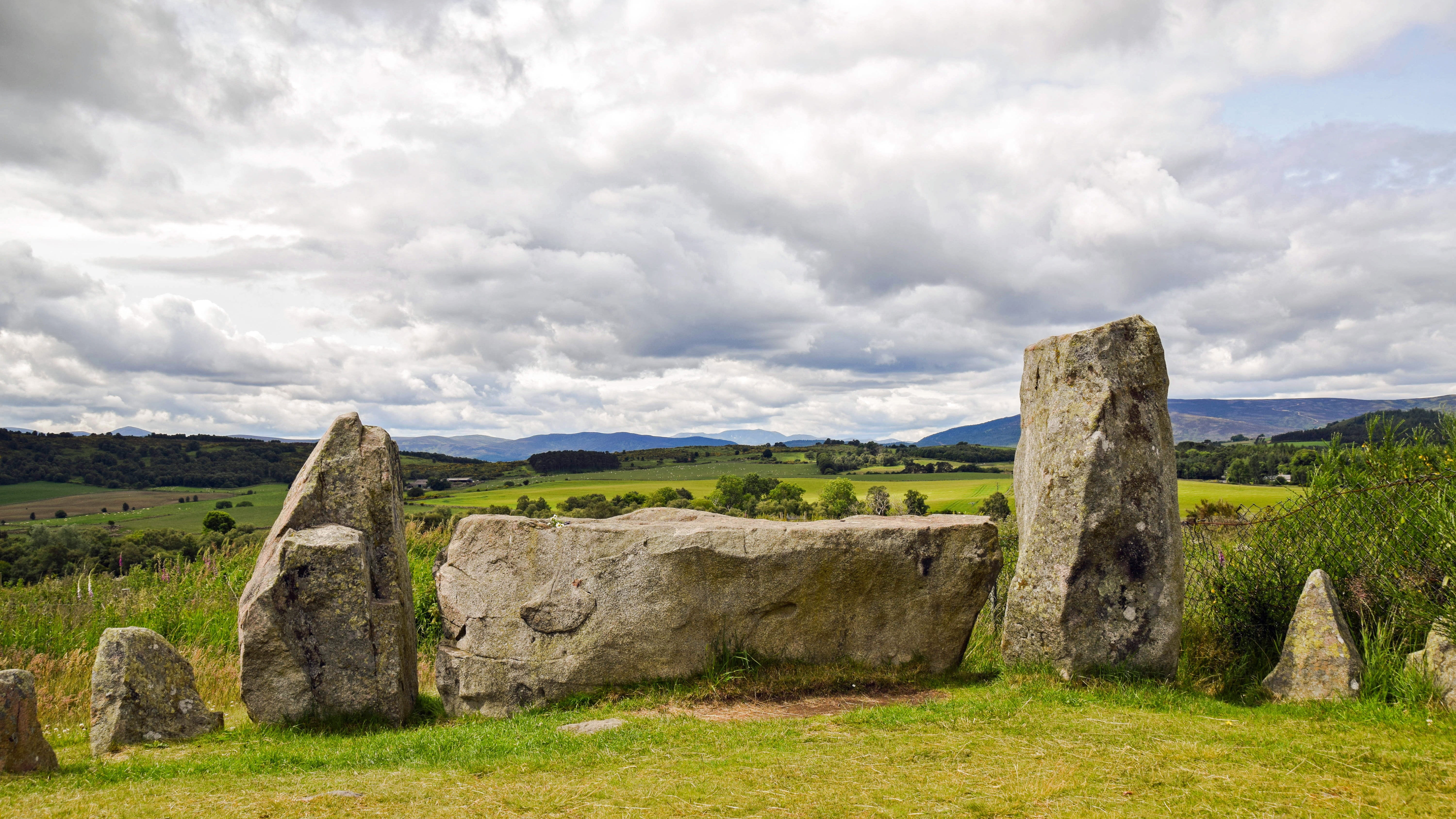 travel destinations, stone material, outdoors, travel, the past, grass, rock, history, meadow, landscape, formation, dee-tal, land, solid, no people, nature, HD Wallpaper