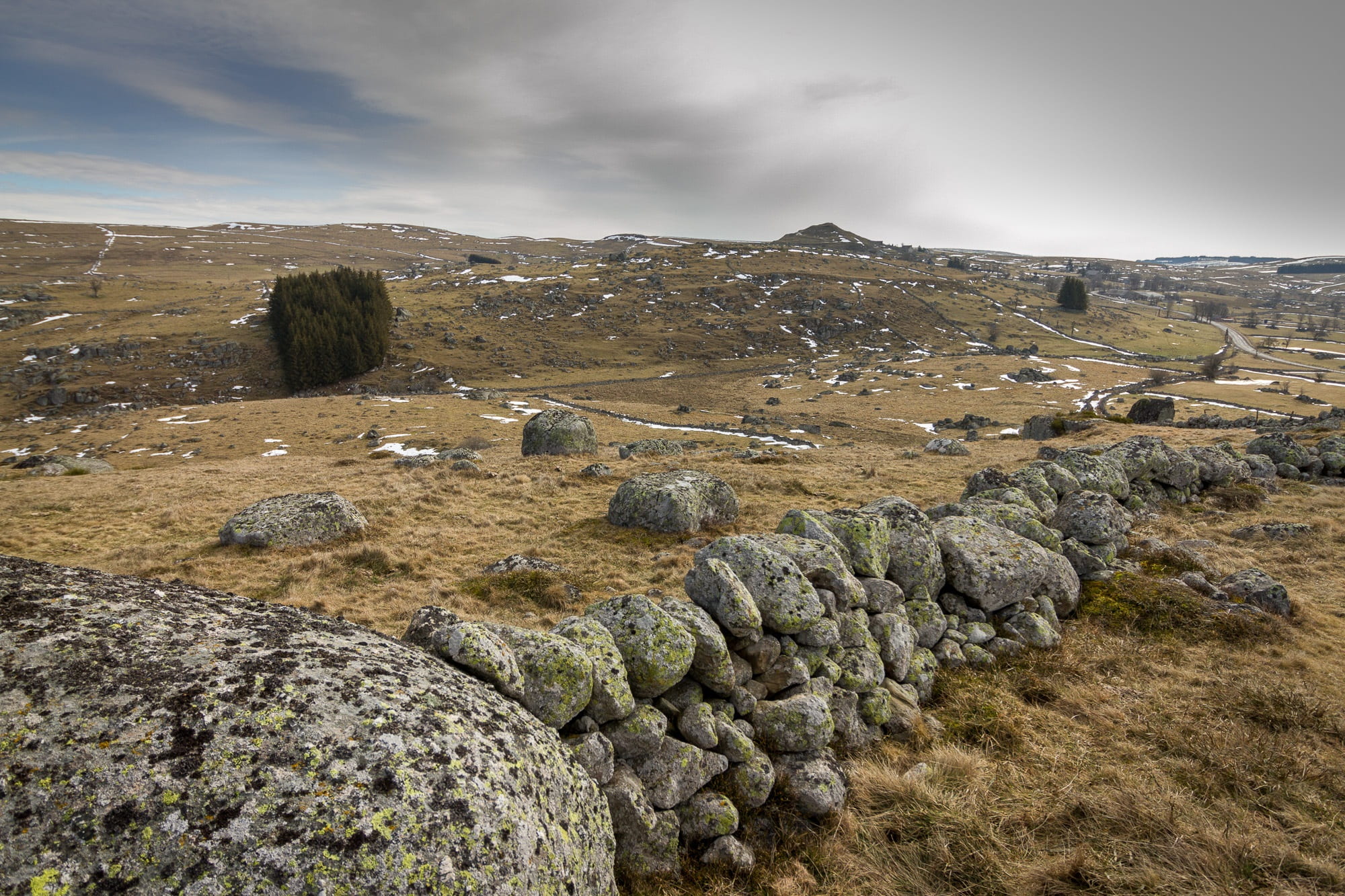 aveyron, france, aubrac, solid, roche, 1080P, scenics - nature, tranquility, non-urban scene, mountain, nature, outdoors, rock - object, remote, plant, HD Wallpaper