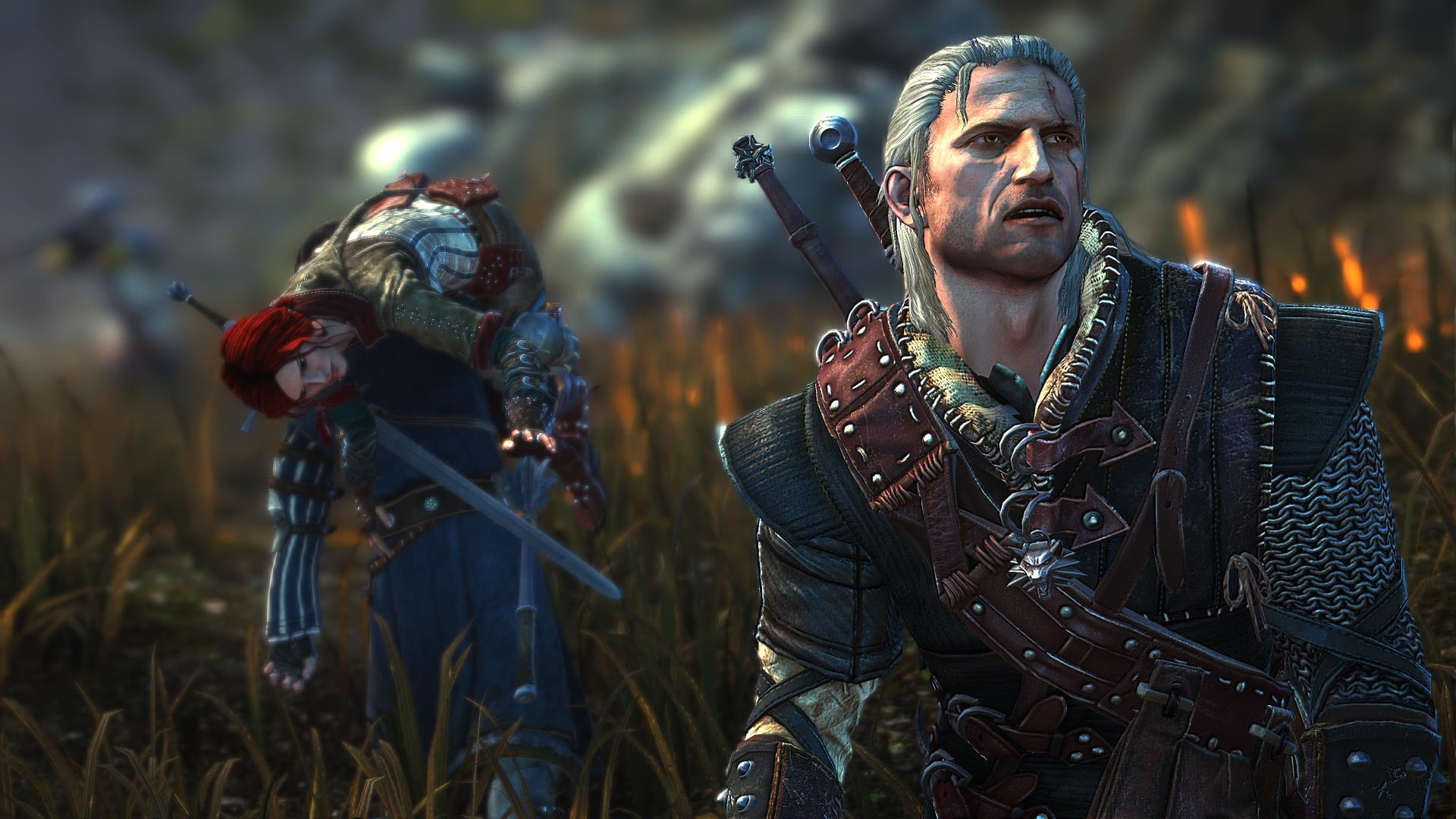 fantasy, roche, 1080P, witcher, merigold, vernon, warrior, triss, HD Wallpaper