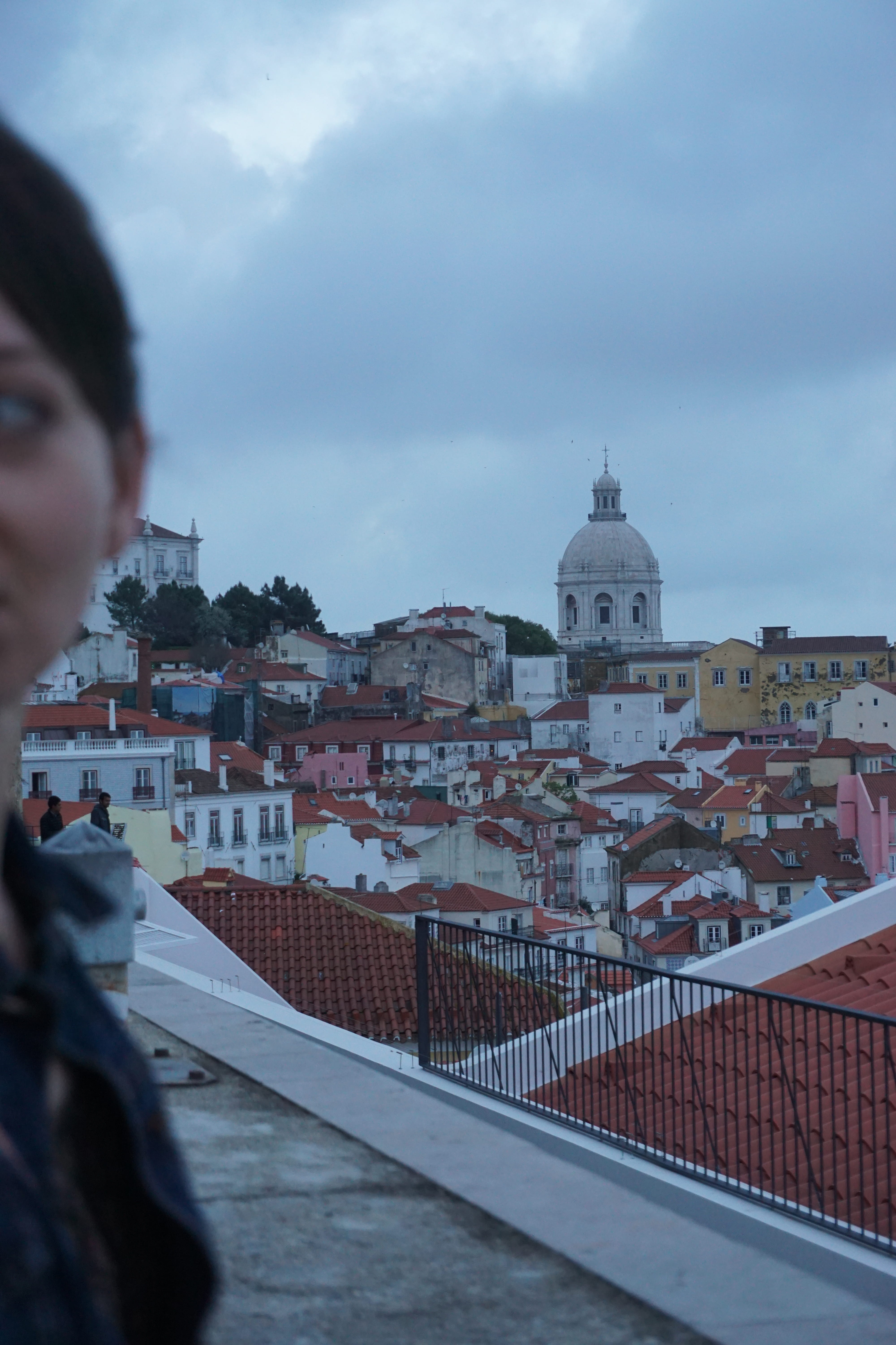 lisbon, spirituality, portugal, architecture, day, sky, building, belief, lifestyles, nature, 5K, rooftops, cityscape, building exterior, young adult, Phone HD Wallpaper