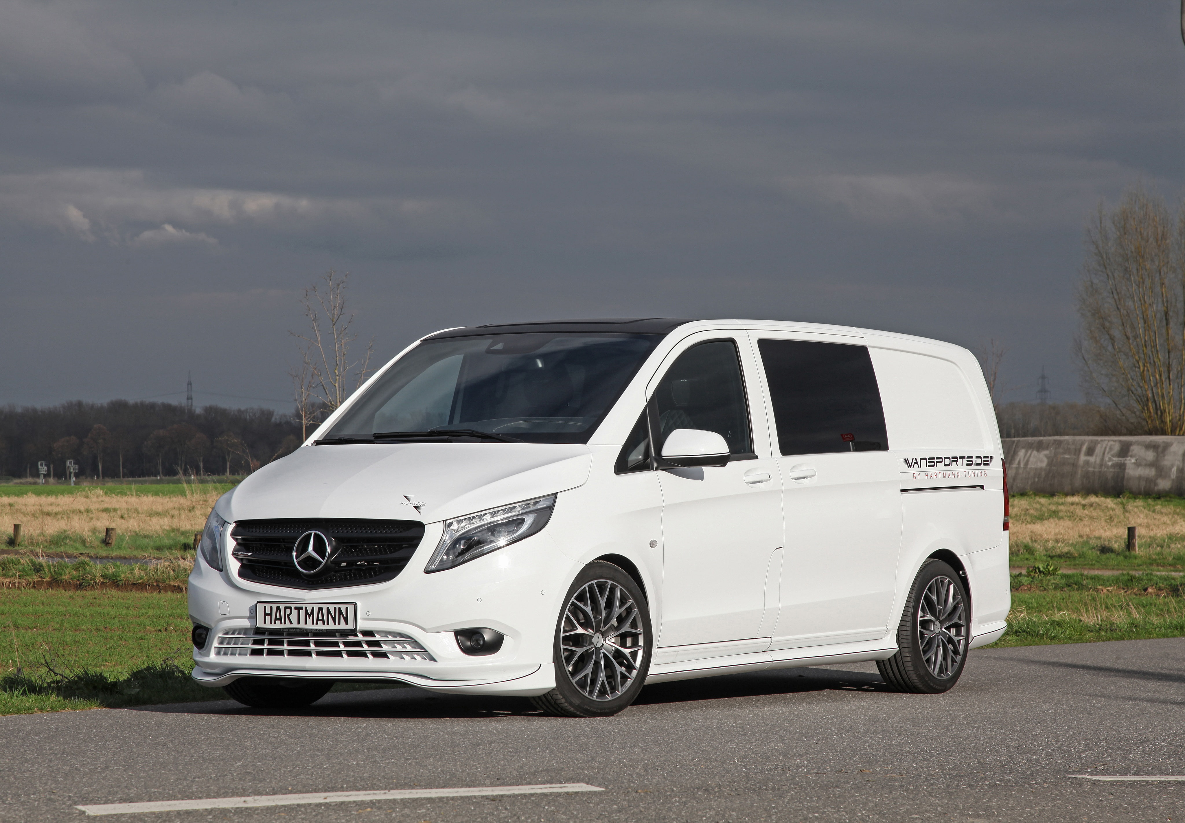 mercedes-benz, 4K, 2017, 119, mixto, vito, hartmann, cdi, HD Wallpaper