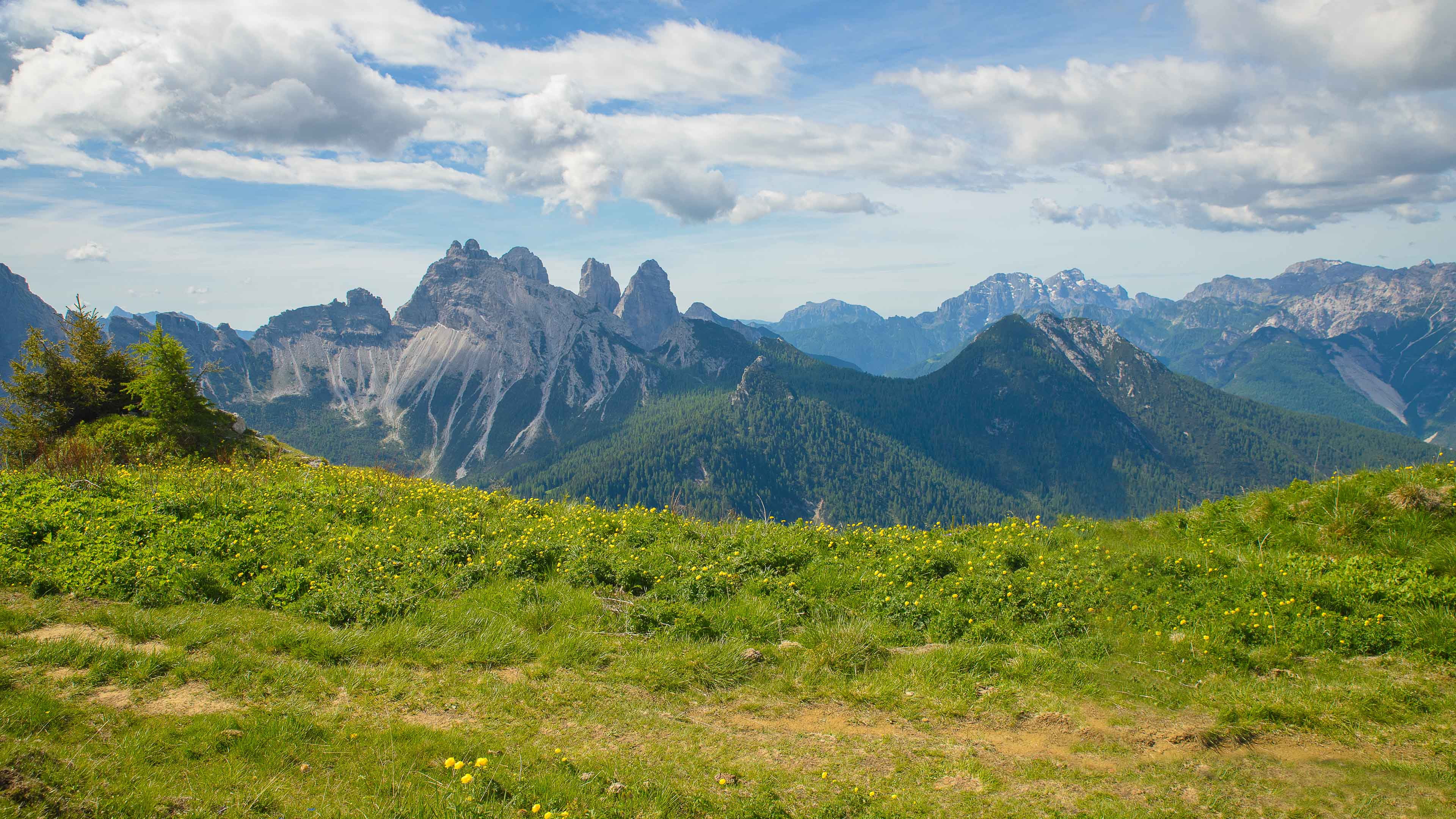 italy, landscape, desktop, di, belluno, 4K, zoldo, longarone, hd, province, val, mountain, HD Wallpaper