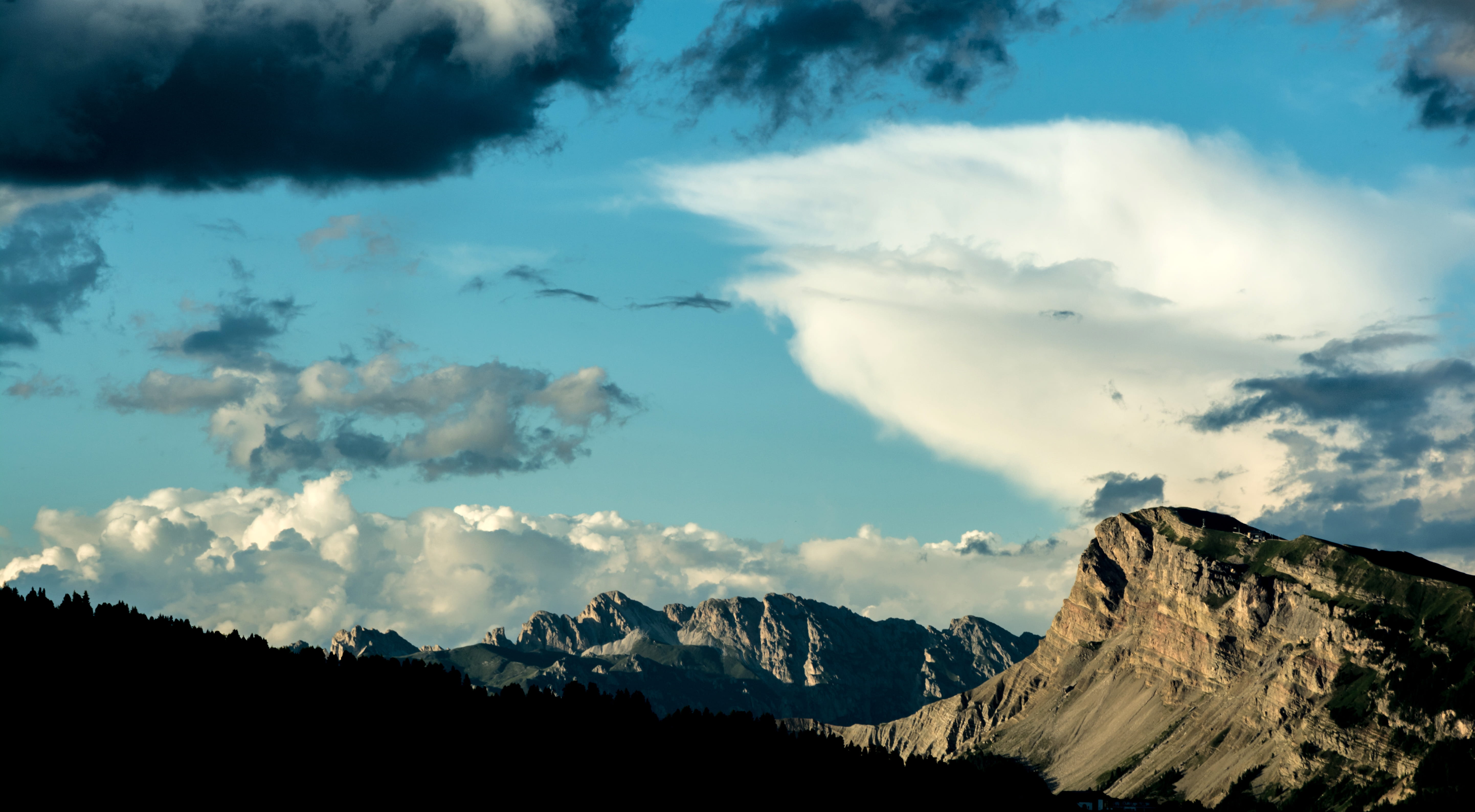 mountain range, compaccio, formation, remote, landscape, scenics - nature, italy, outdoors, idyllic, beauty in nature, majestic, mountain, no people, rock, HD Wallpaper