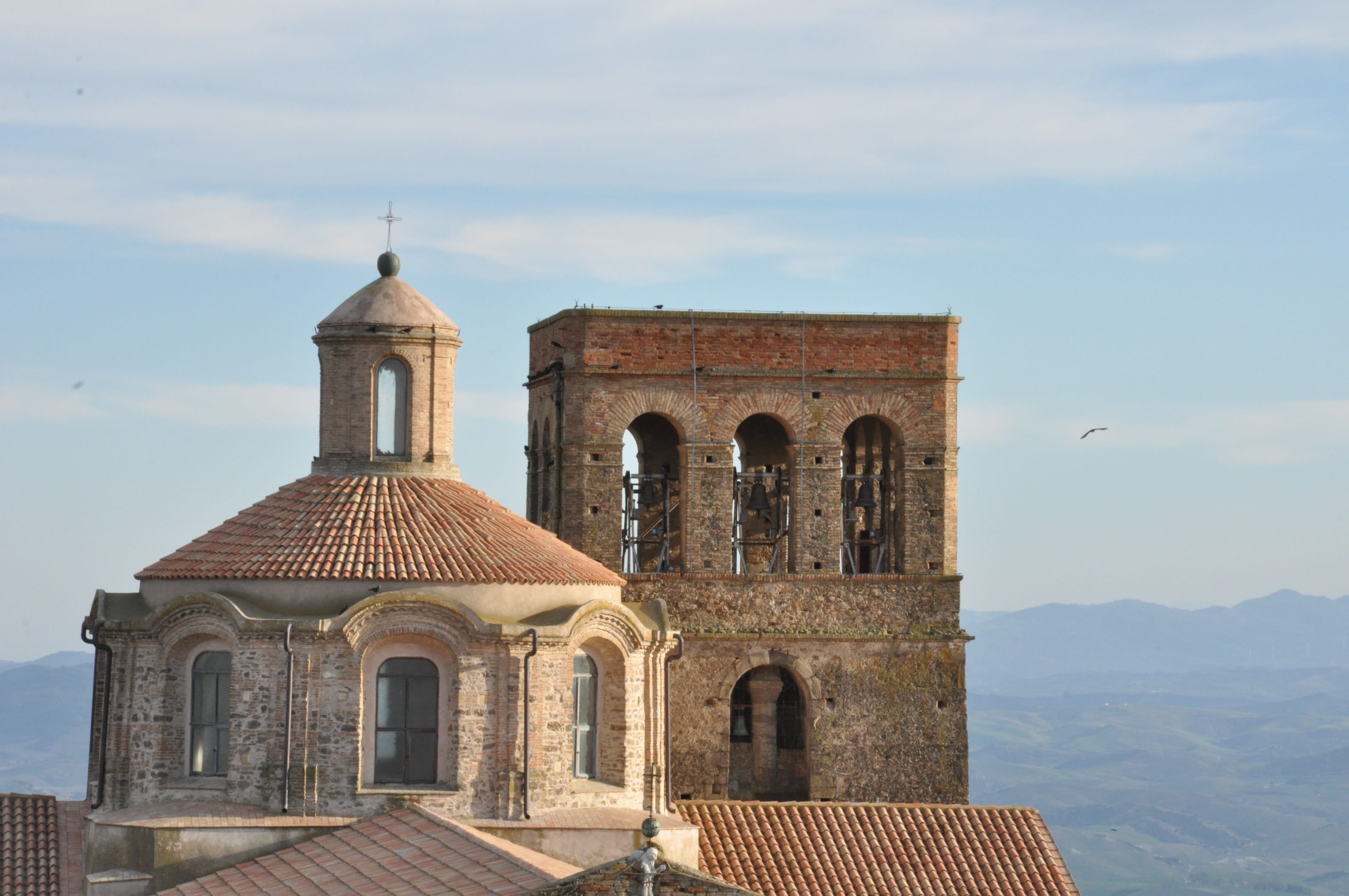 4K, lucania, religion, arch, belief, basilicata, built structure, building, outdoors, nature, spire, travel destinations, ferrandina, place of worship, HD Wallpaper