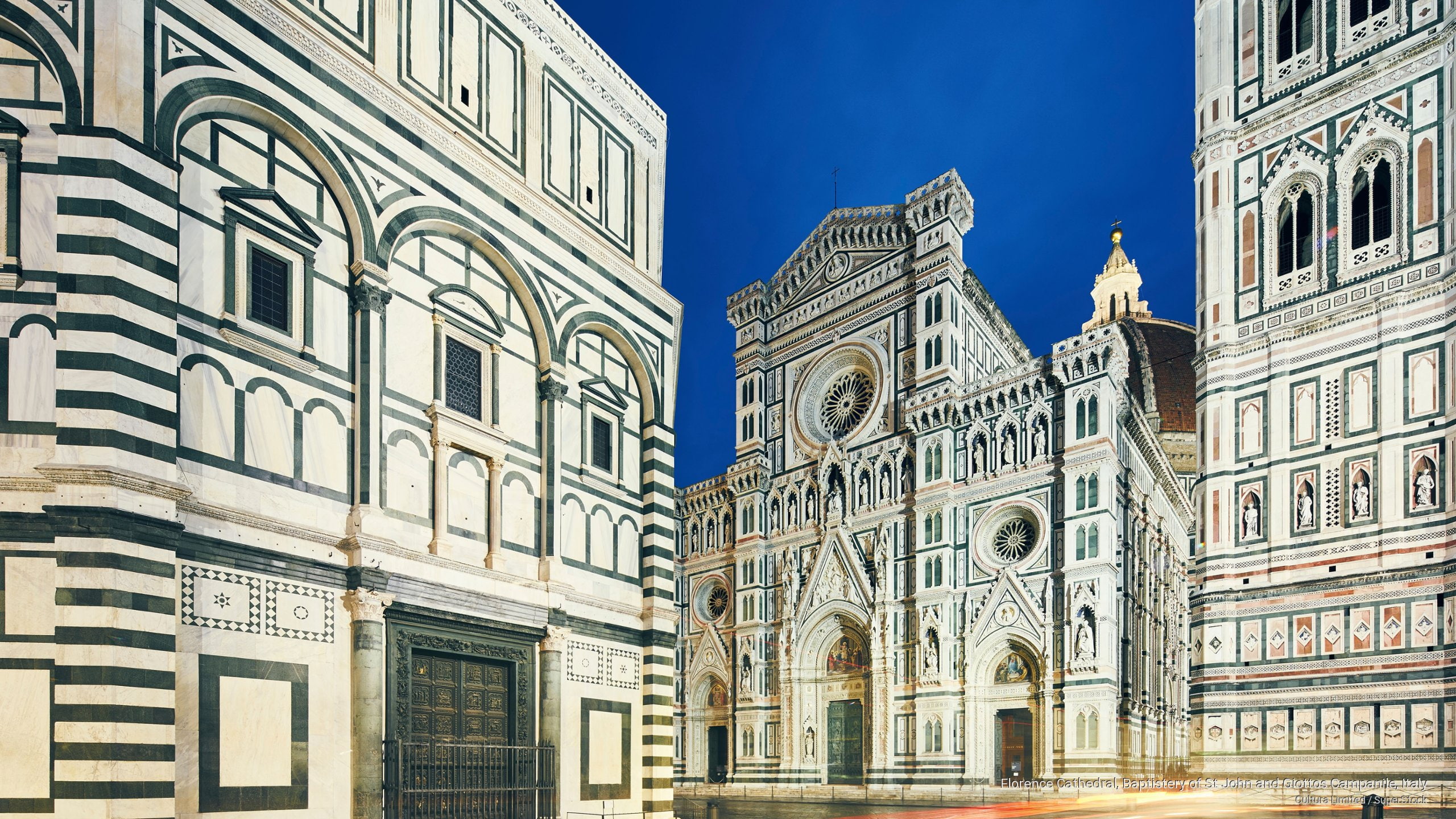 Architecture, cathedral, campanile, florence, 2K, italy, st, baptistery, giottos, john, HD Wallpaper