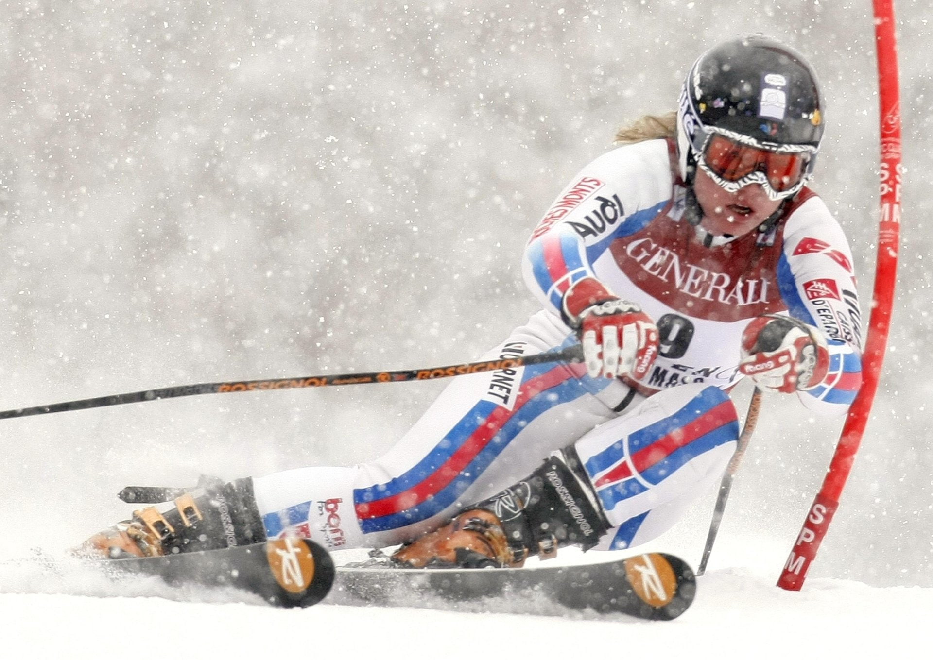 Sports, 1080P, Slalom Skiing, HD Wallpaper