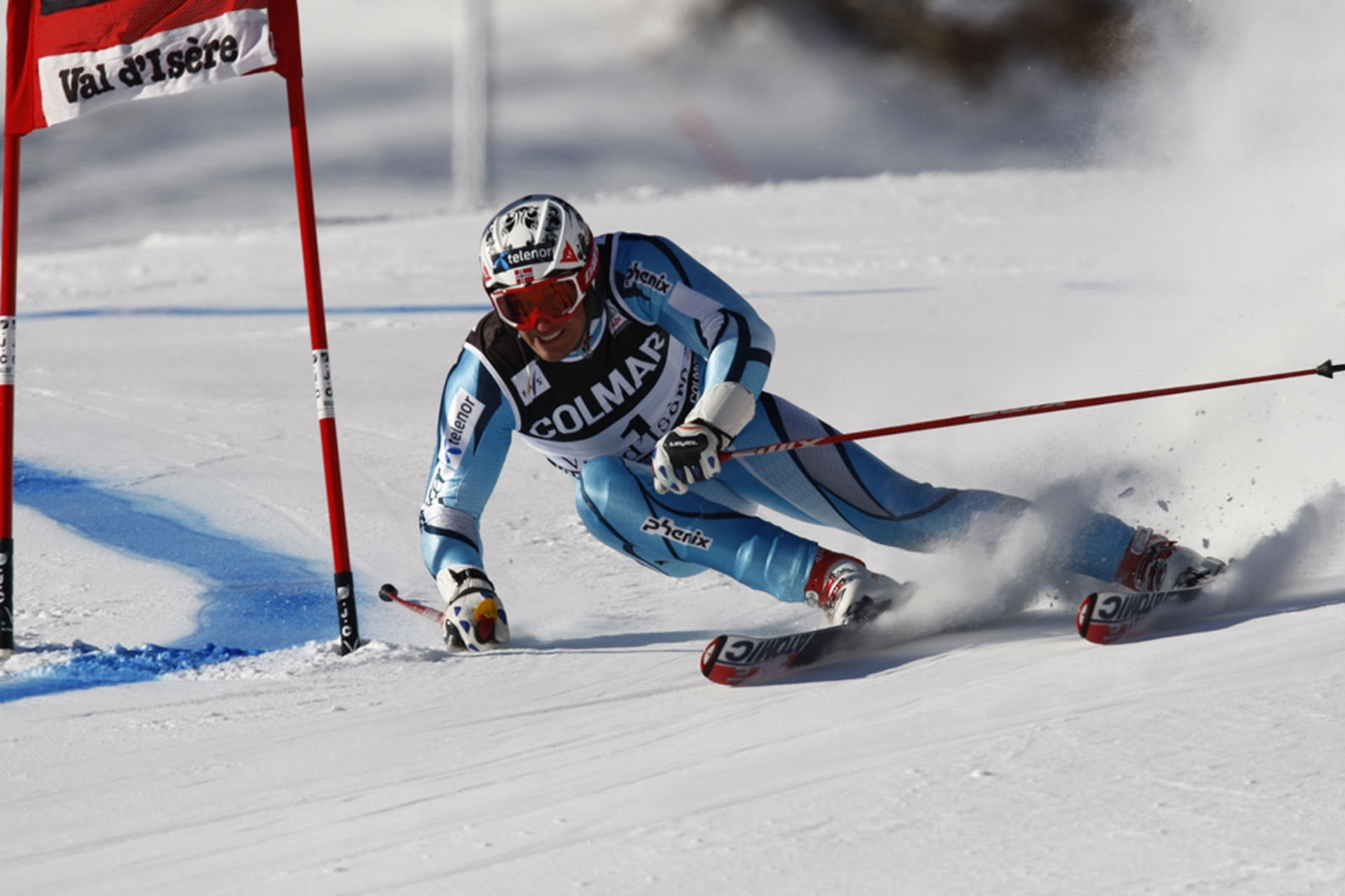Aksel Lund Svindal Silver, colmar, France, slalom-ligand, Aksel Lund Svindal, 1080P, skiing, Val dIsere, HD Wallpaper