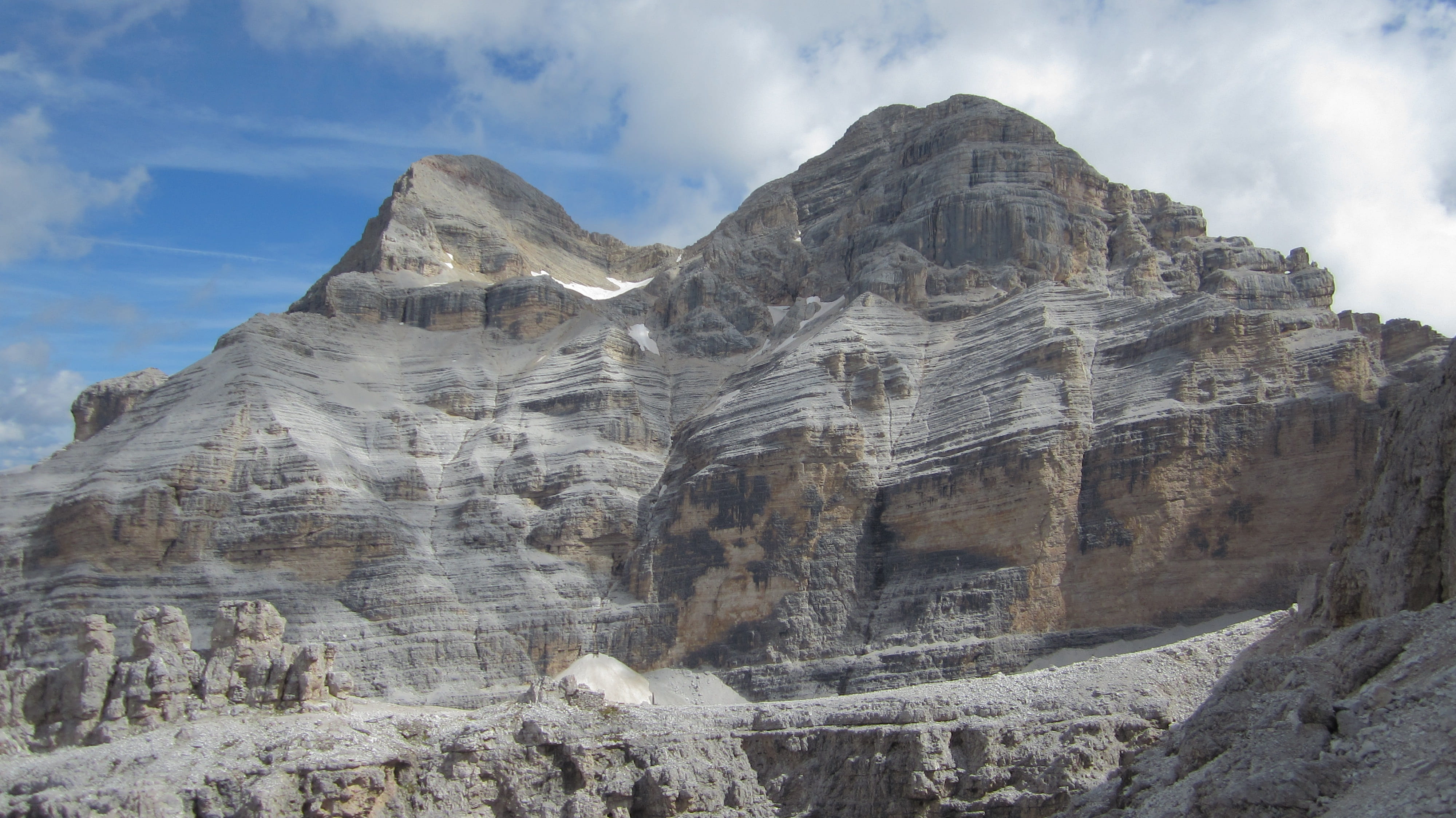 rock formation, environment, travel destinations, 4K, mountain range, cloud - sky, physical geography, dentro, mountain peak, rock - object, outdoors, HD Wallpaper