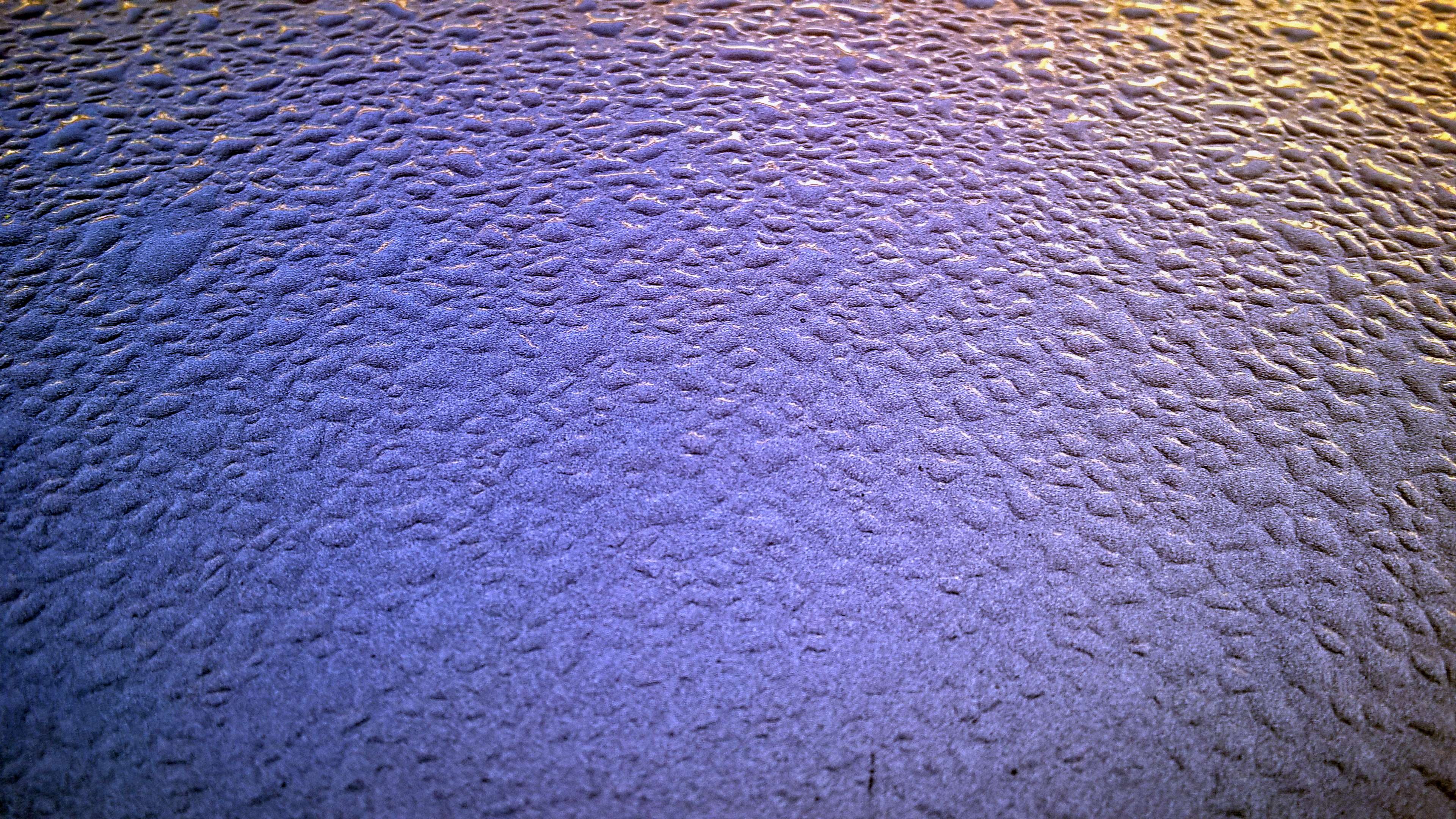 nature, gray, land, no people, close-up, backgrounds, textured, morning, water, abstract, day, high angle view, mattina, purple, pattern, leather, dew, HD Wallpaper