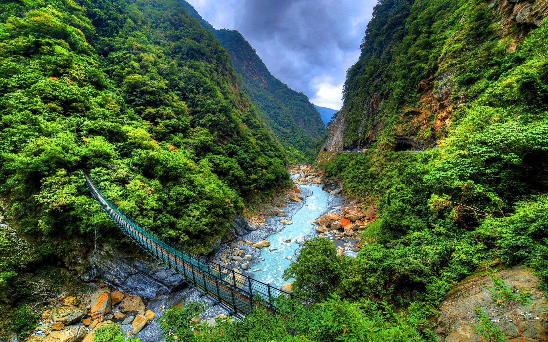 hualien, municipality, park, taroko, river, 1080P, taichung, county, nantou, china, liwu, hd, national, HD Wallpaper