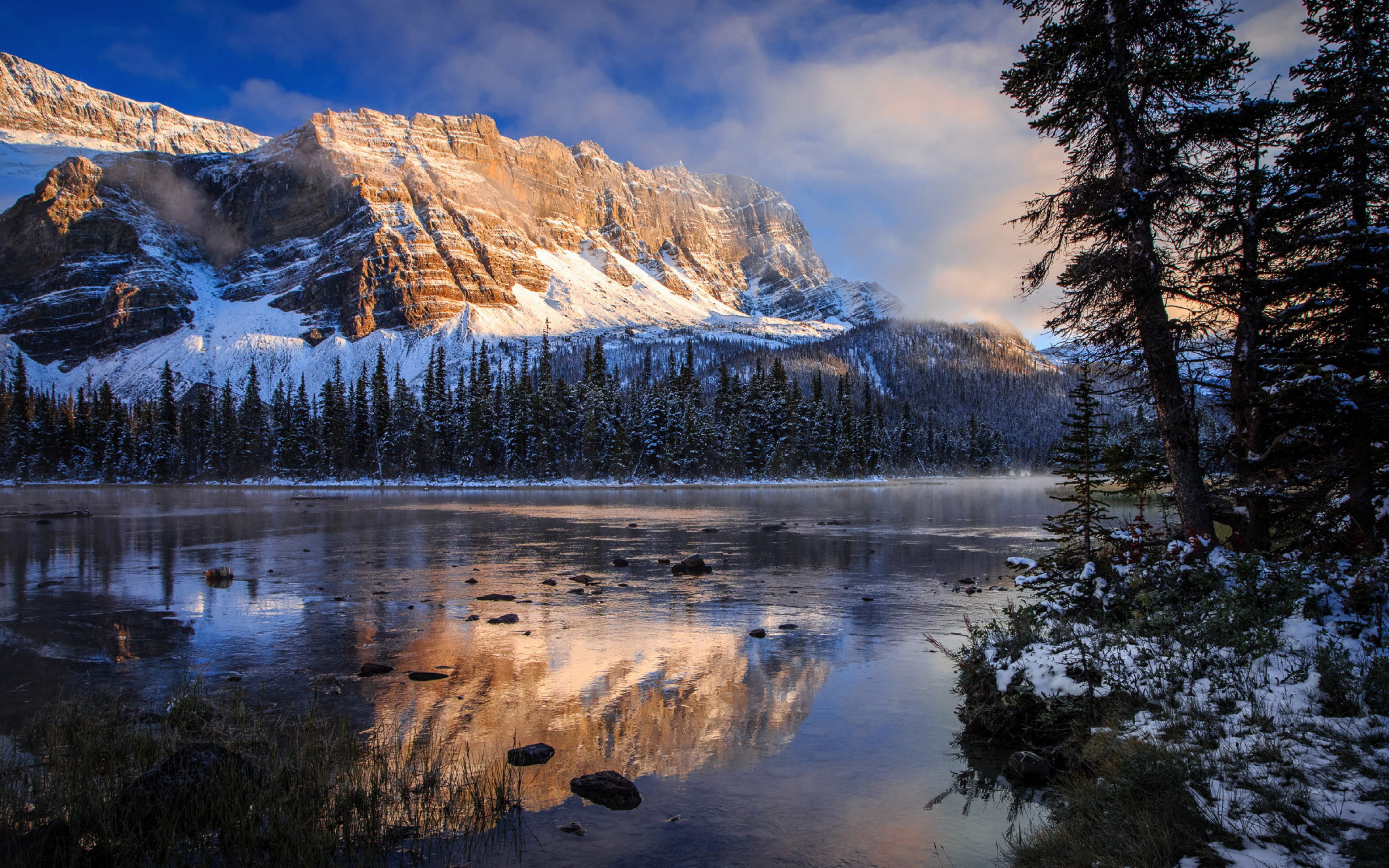 lake, banff national park backgrounds, ultra hd mountan, canada, Mountains, 4K, HD Wallpaper