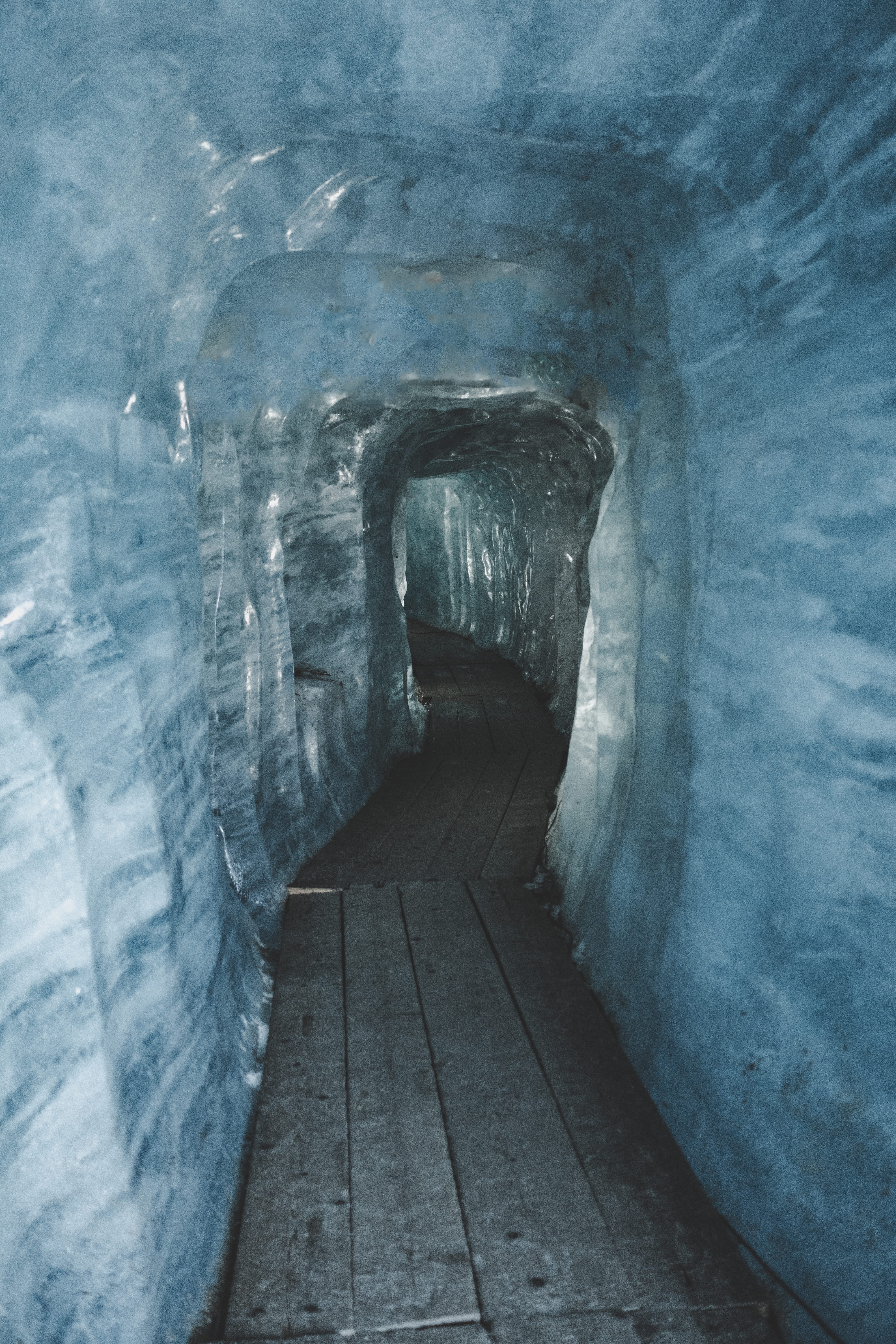 lake, 5K, flooring, empty, glacier, switzerland, travel, footpath, furka pass, indoors, montain, suisse, obergoms, col de furka, direction, light at the end of the tunnel, Phone HD Wallpaper