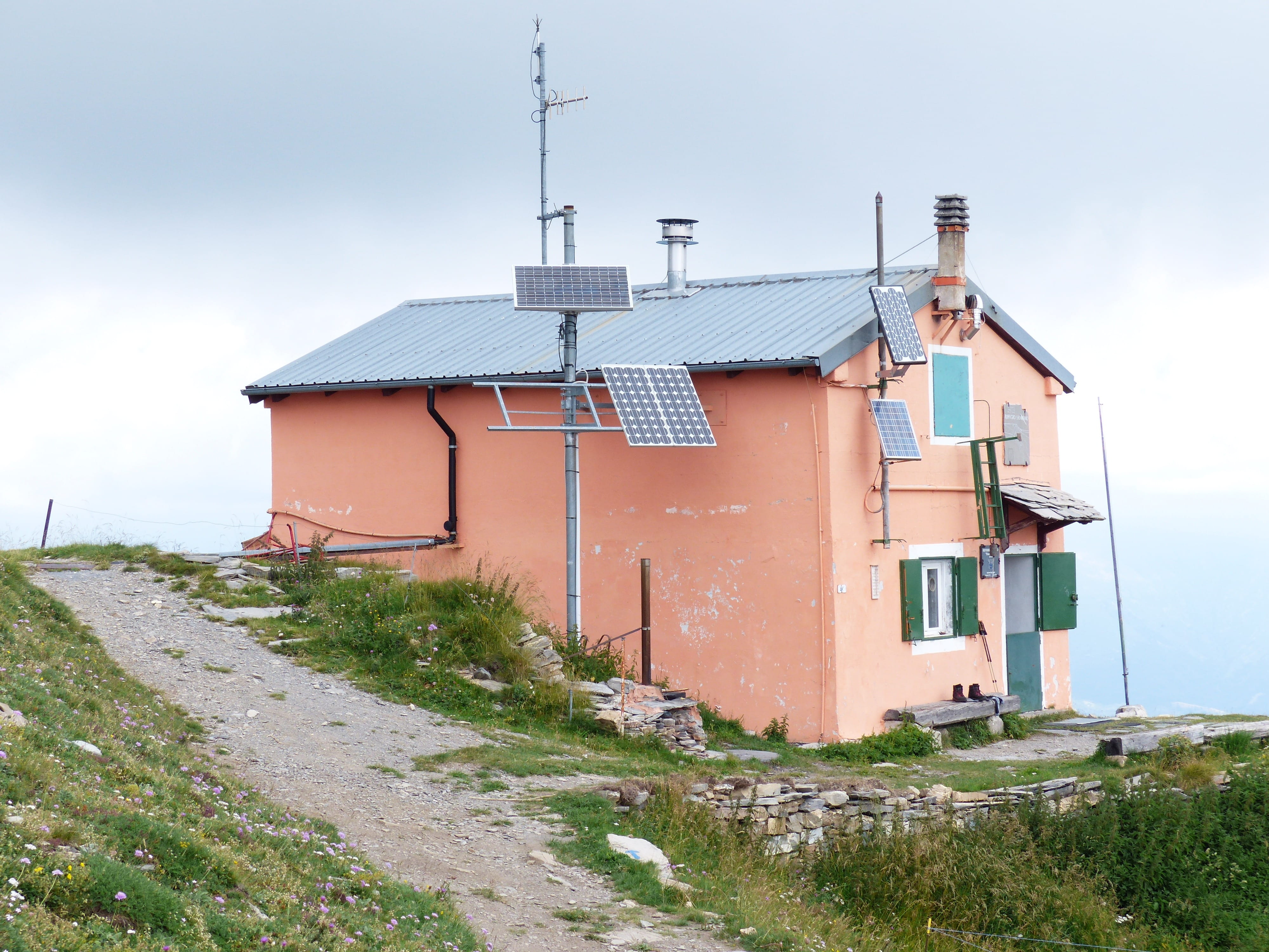 hut, land, stay, eat, stone, via alpina, maritime alps, long distance trail, residential district, footpath, street, cai hut, house, no people, hike, architecture, HD Wallpaper