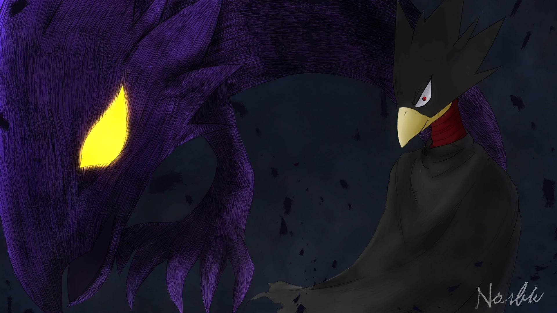 Anime, Fumikage Tokoyami, My Hero Academia, 1080P, HD Wallpaper