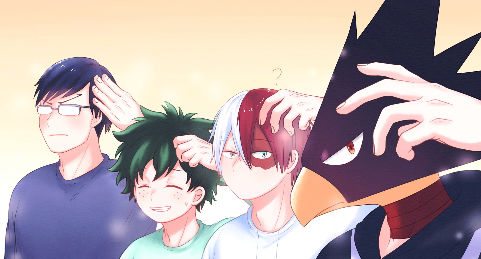 Shoto Todoroki, My Hero Academia, Tenya Iida, Anime, Izuku Midoriya, 1080P, Fumikage Tokoyami, HD Wallpaper