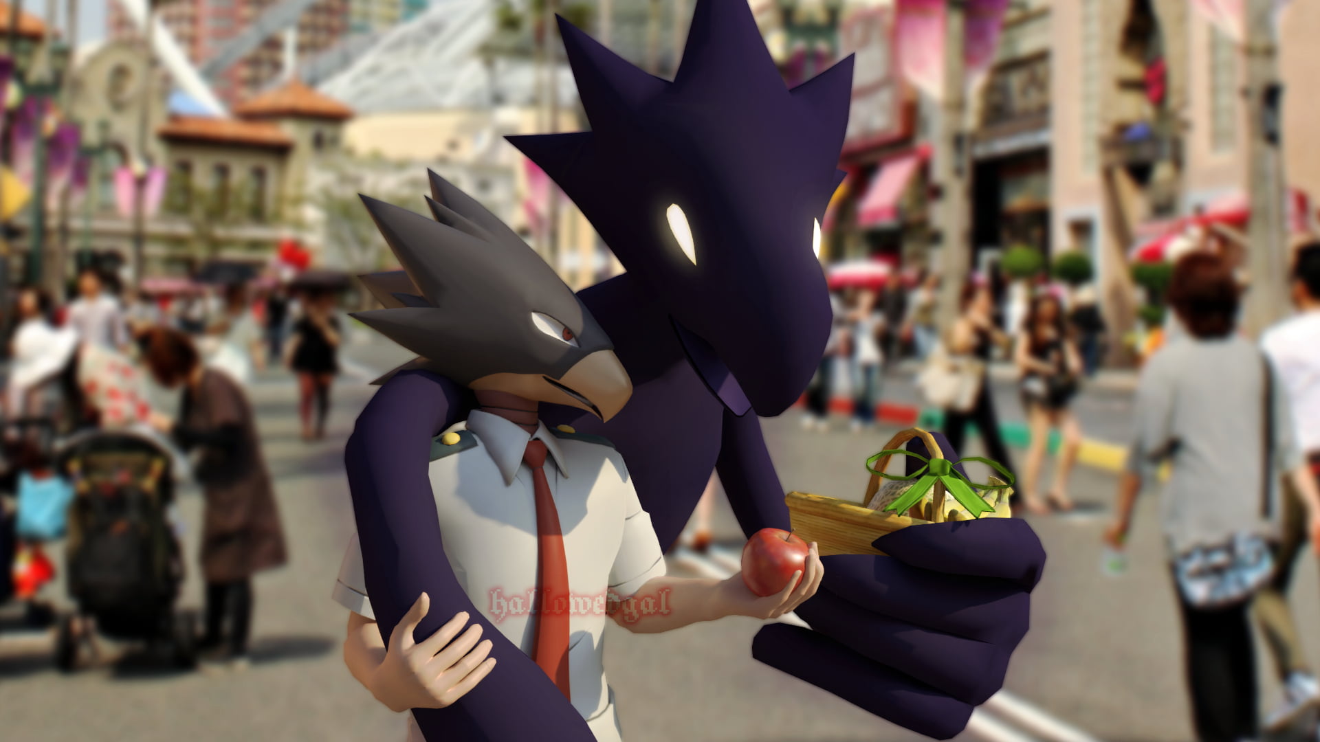 1080P, Fumikage Tokoyami, Anime, My Hero Academia, HD Wallpaper