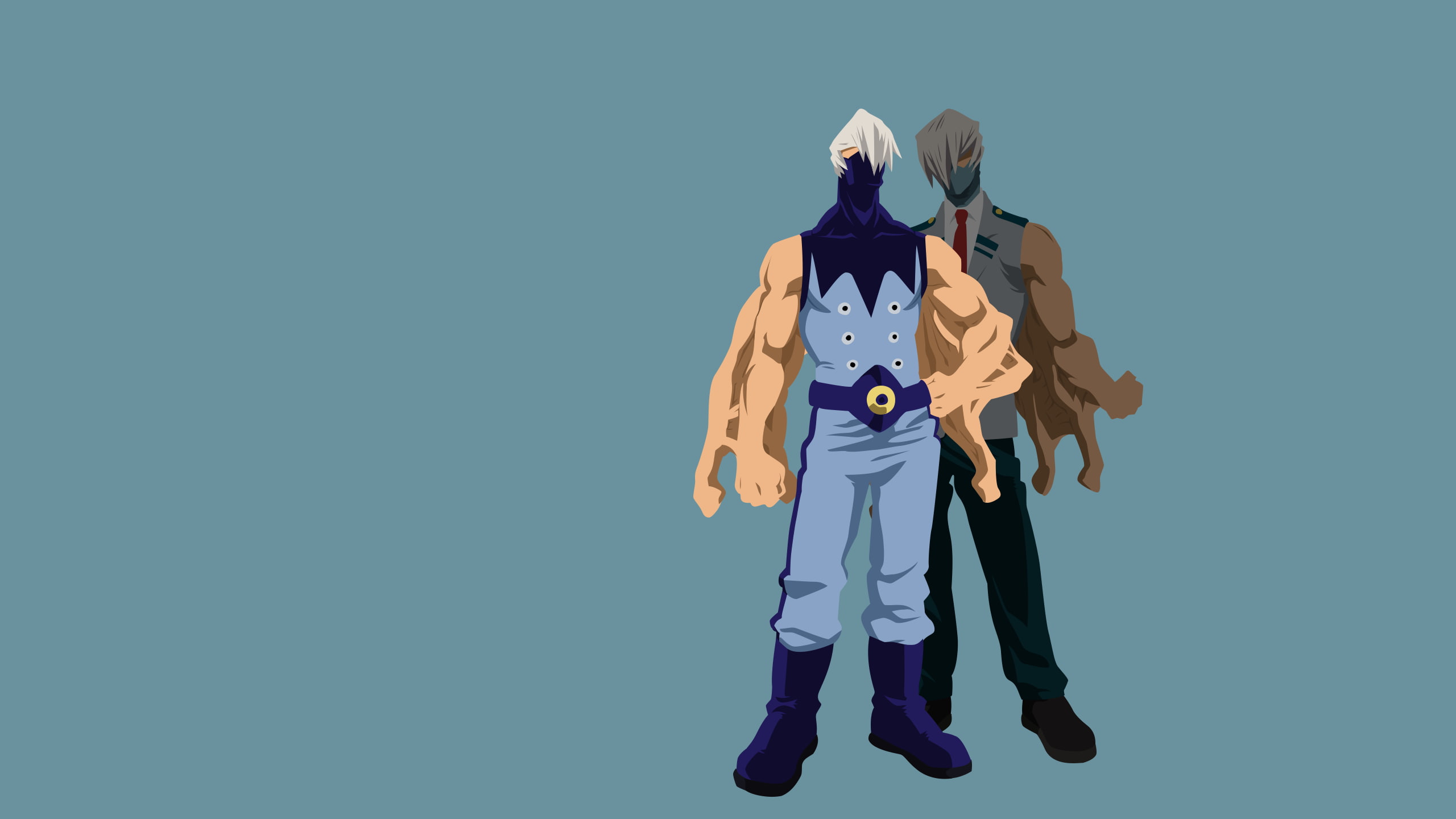 My Hero Academia, Anime, 2K, Mezo Shoji, HD Wallpaper