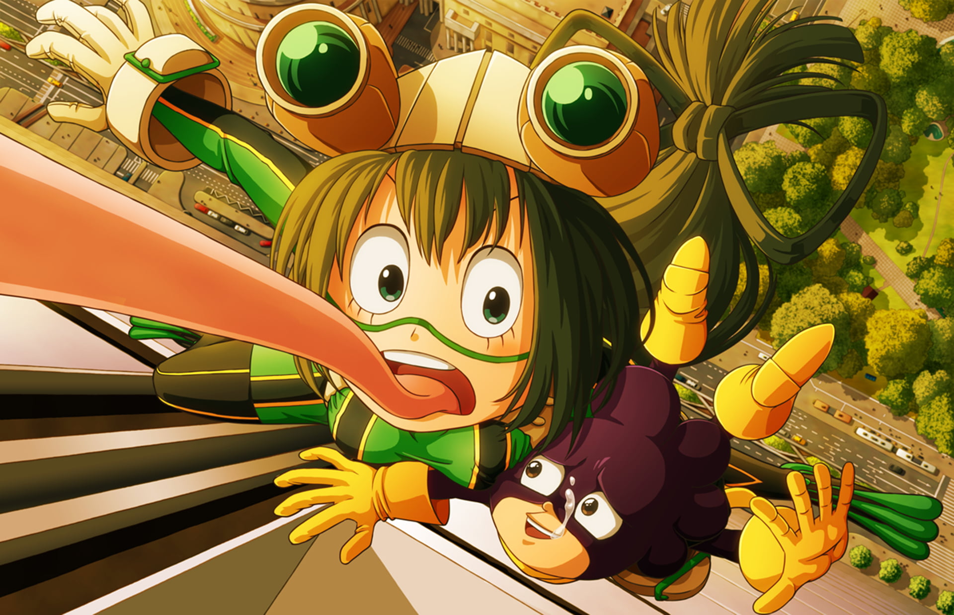 Anime, Minoru Mineta, My Hero Academia, 1080P, Tsuyu Asui, HD Wallpaper