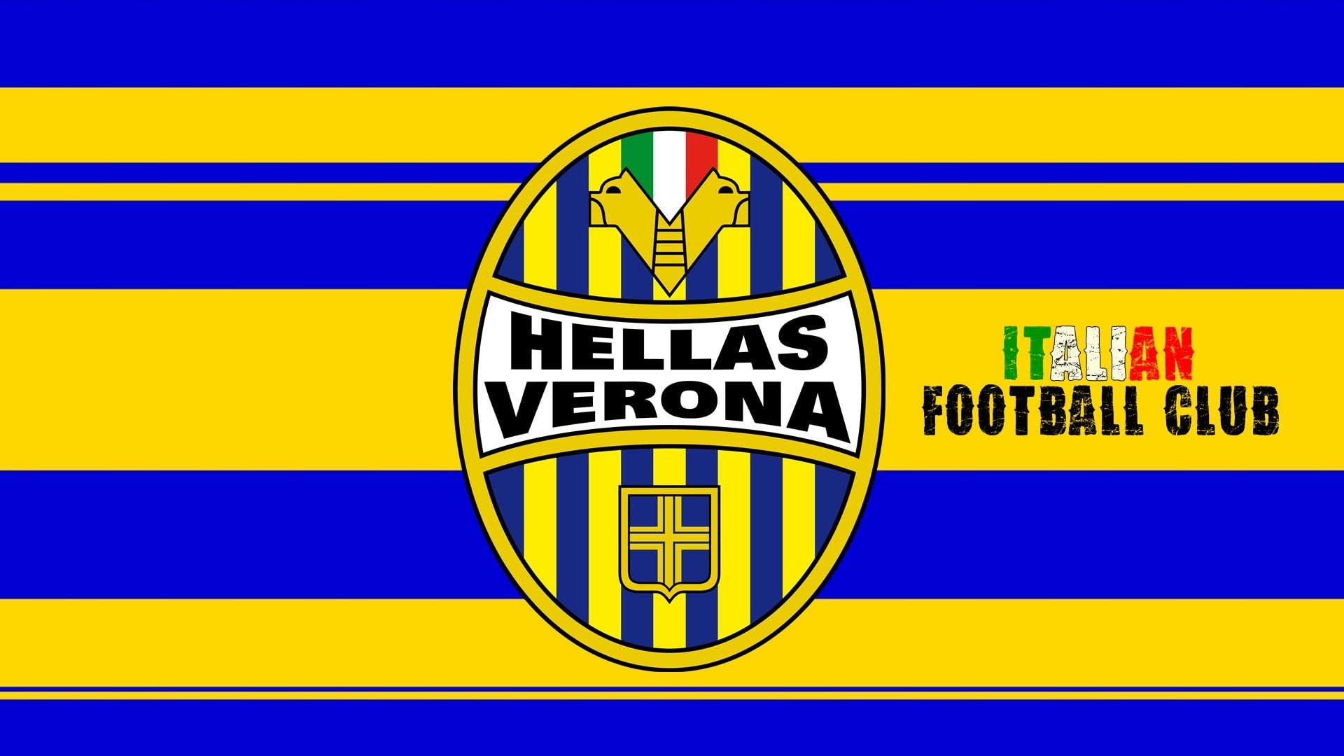 blue, 1080P, soccer, forbidden, yellow, backgrounds, art and craft, close-up, architecture, no people, creativity, black color, Hellas Verona, crime, communication, HD Wallpaper