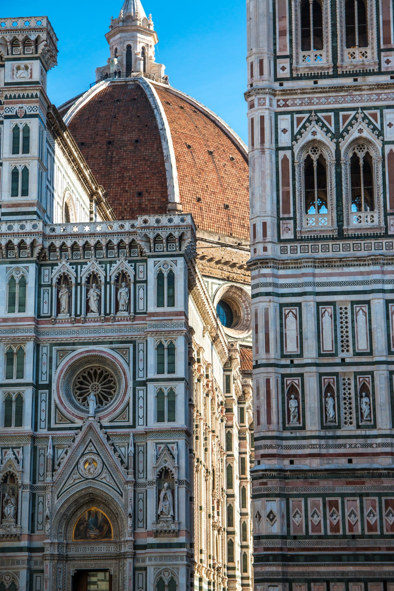 place of worship, places of interest, spirituality, architecture, cathedral, florence cathedral, church, florence, 1080P, travel destinations, the past, Phone HD Wallpaper