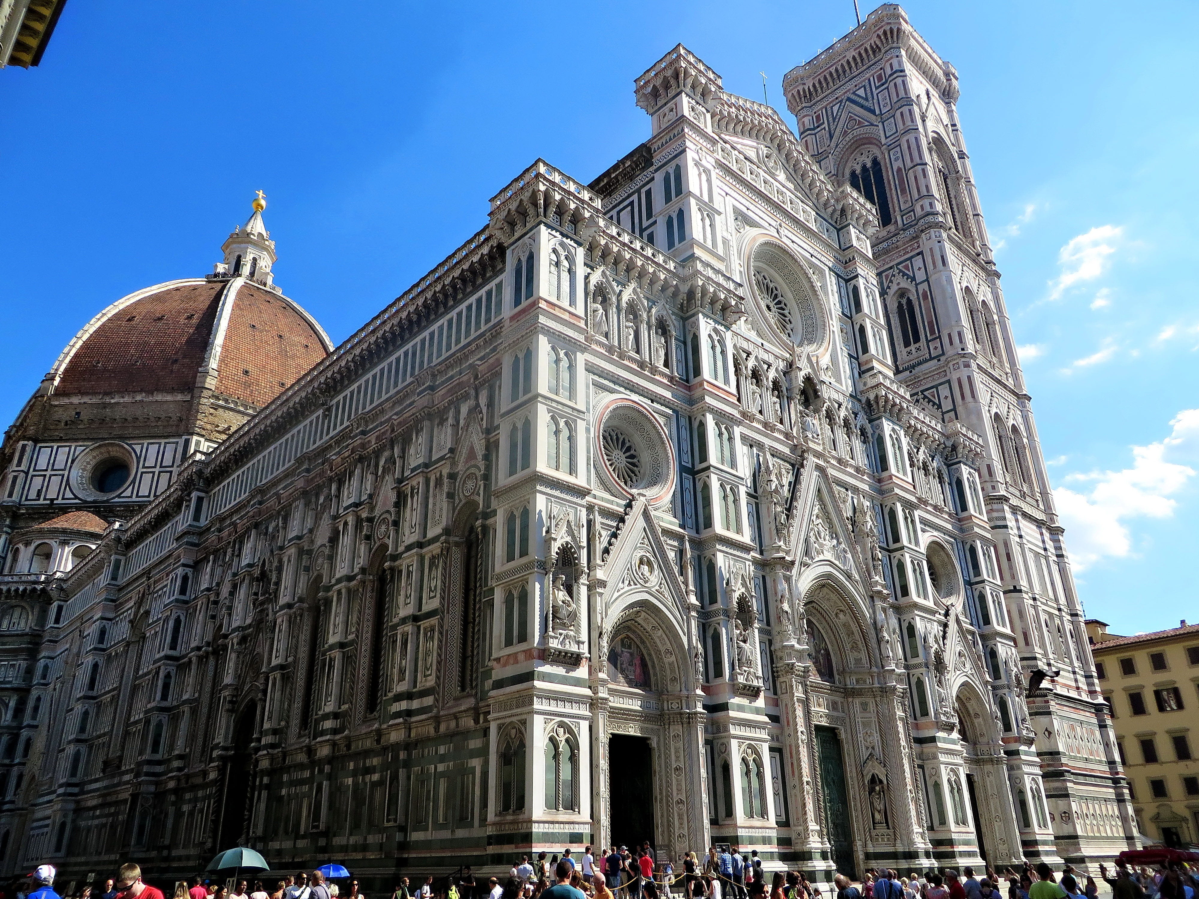 italian, Cathedral, urban Scene, landmark, history, attraction, day, historic, building, catholic, travel Destinations, the past, travel, religious, facade, HD Wallpaper