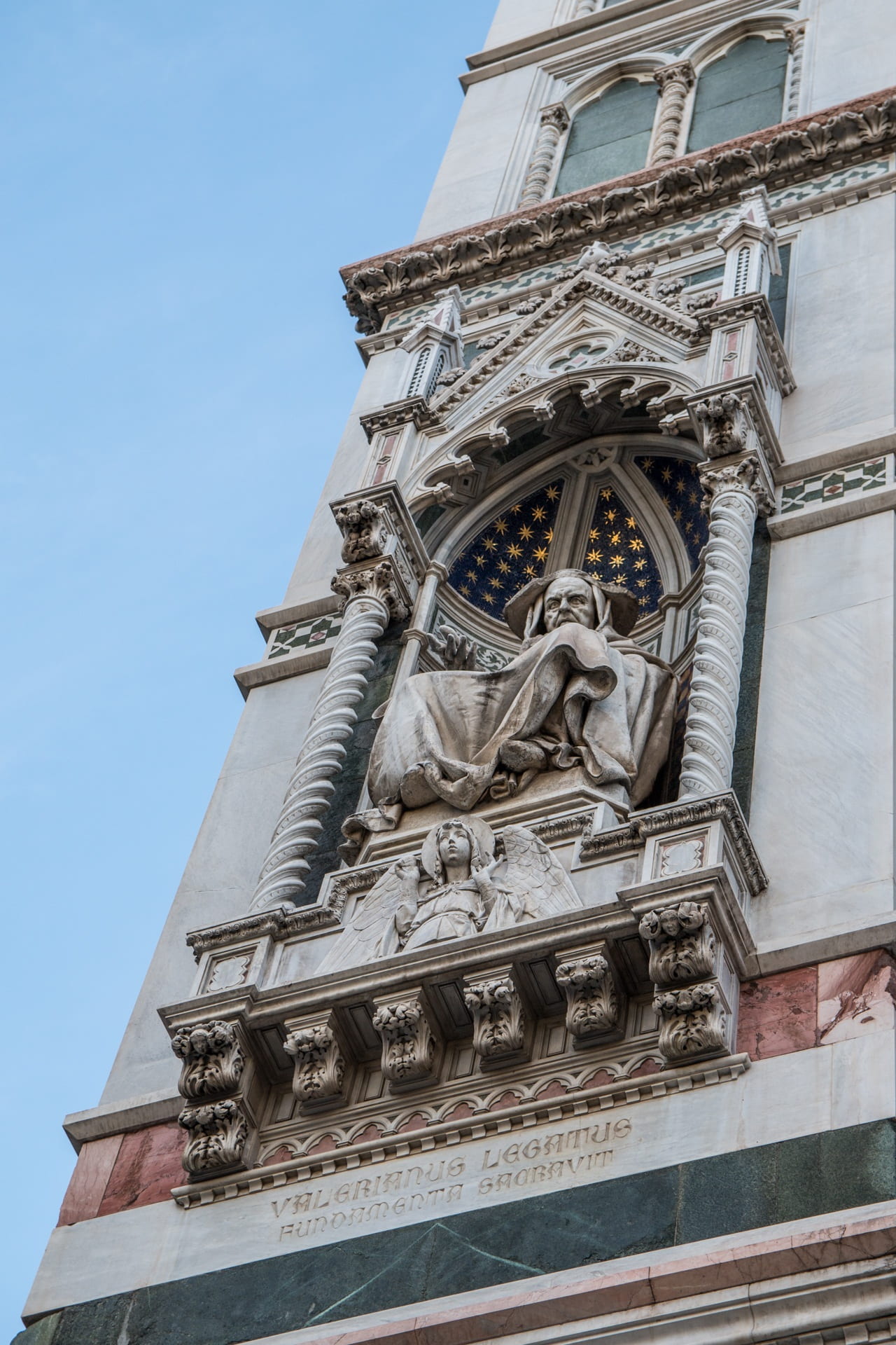 human representation, firenze, built structure, places of interest, building, dom, facade, florence cathedral, spirituality, belief, nature, art and craft, Phone HD Wallpaper