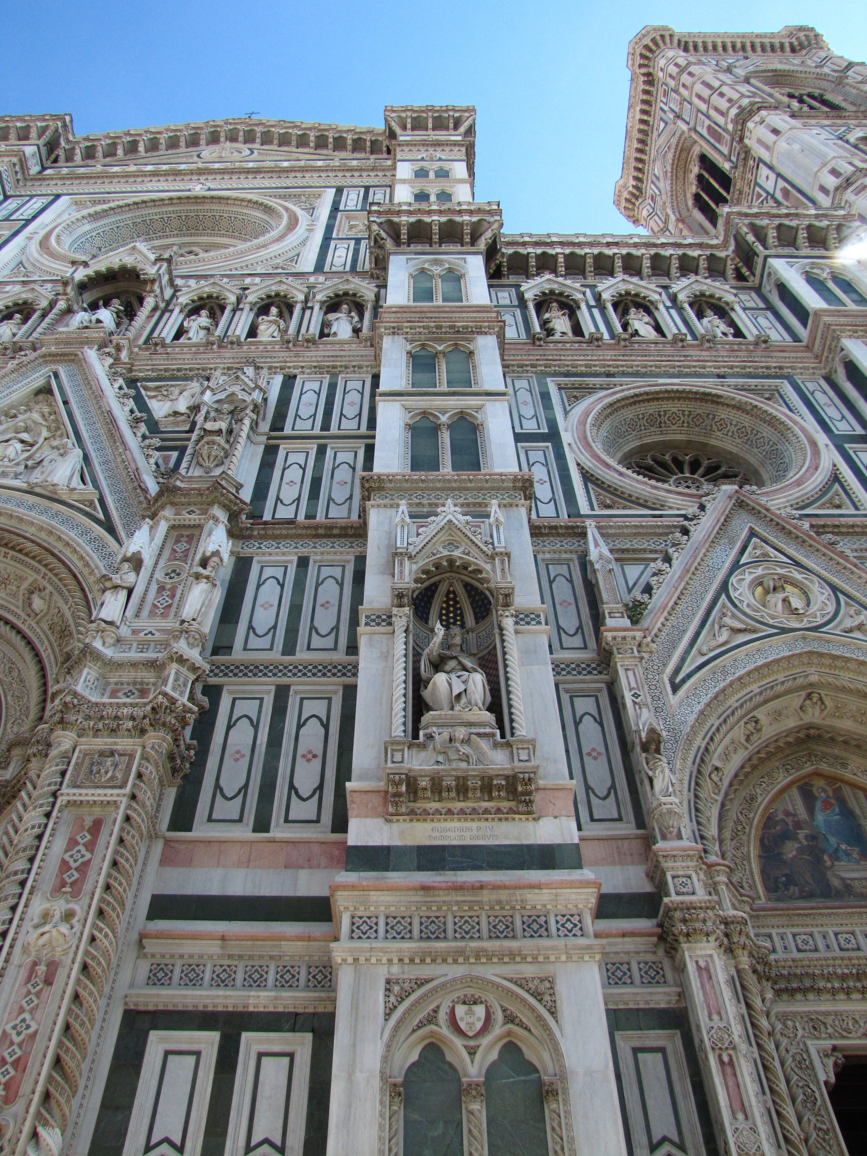 no people, church, florence, travel destinations, low angle view, dome, famous Place, duomo Santa Maria Del Fiore, building, representation, place of worship, Phone HD Wallpaper