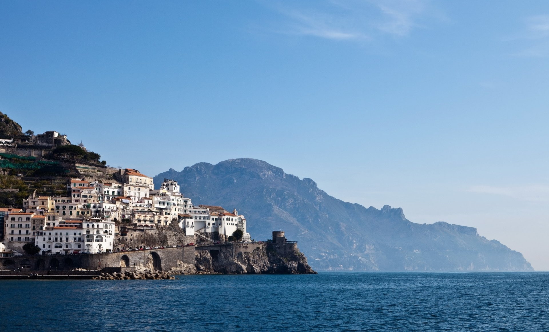 Ravello, Towns, Italy, 1080P, Campania, Salerno, HD Wallpaper