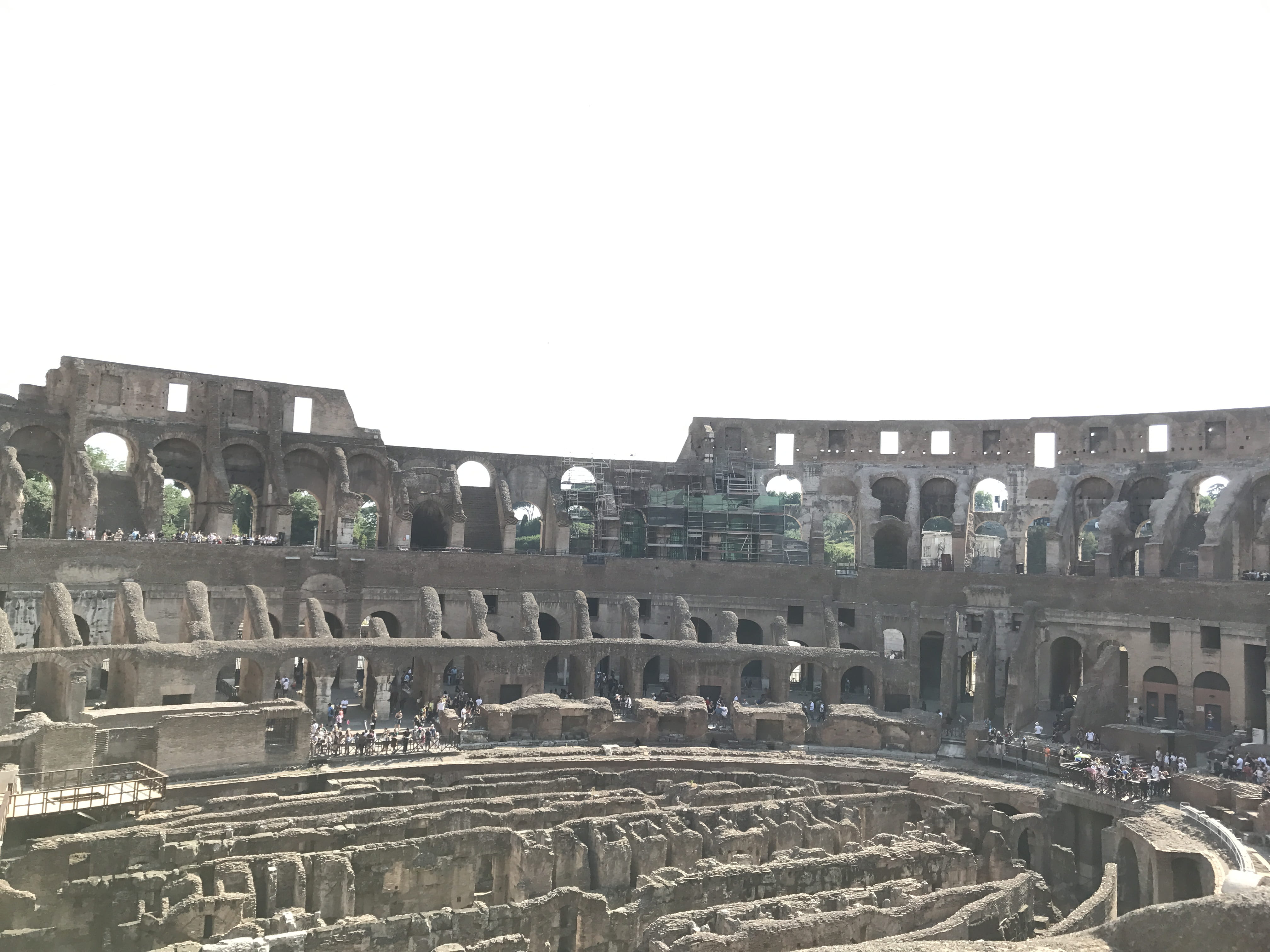 cultural, clear sky, ancient history, ruined, arts culture and entertainment, old ruin, no people, archaeology, ancient, wanderlust, amphitheater, attraction, HD Wallpaper