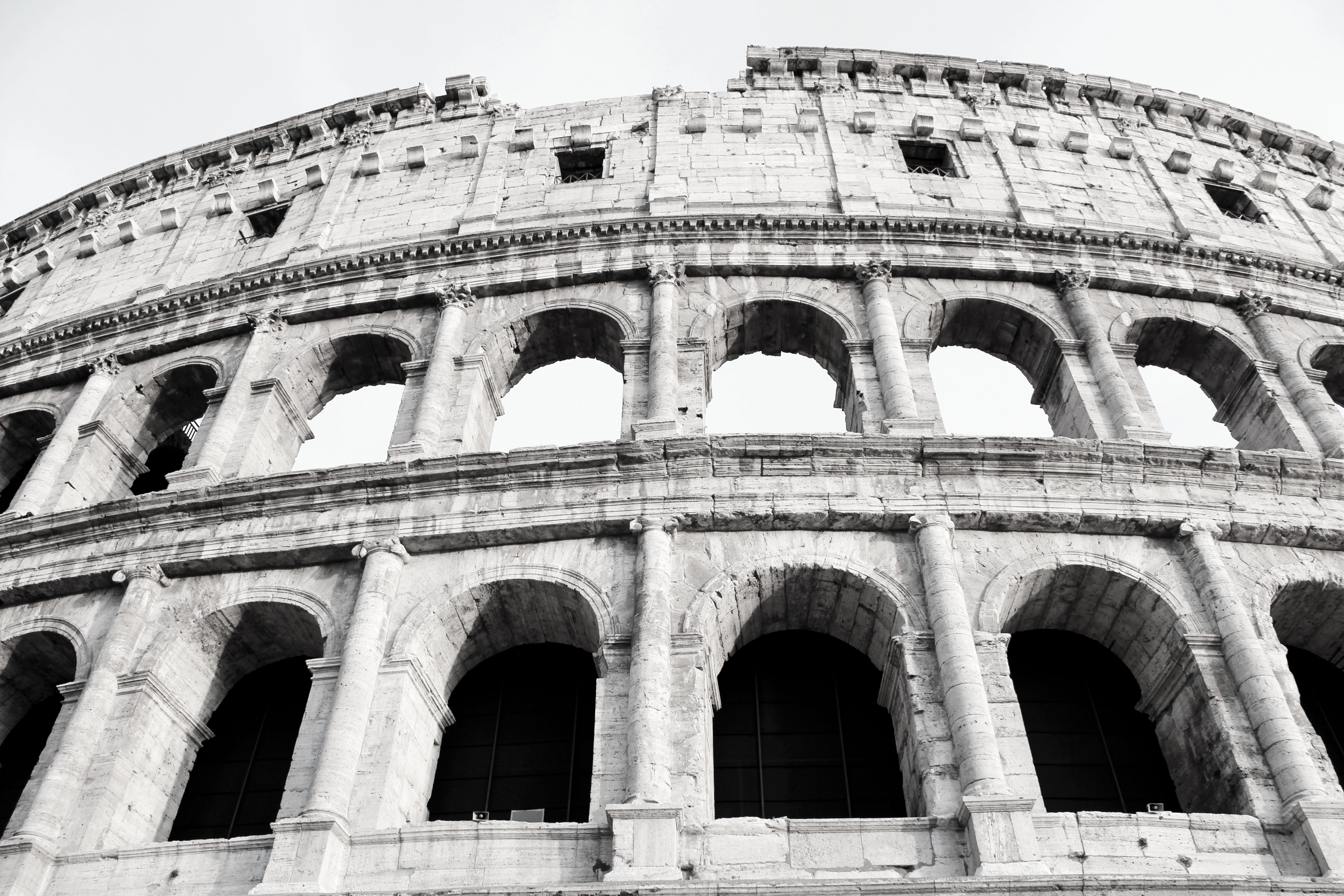 historic, archaeology, attraction, the past, historical, 5K, nature, famous, amphitheater, day, travel, exterior, outdoor, monument, city, ancient history, HD Wallpaper