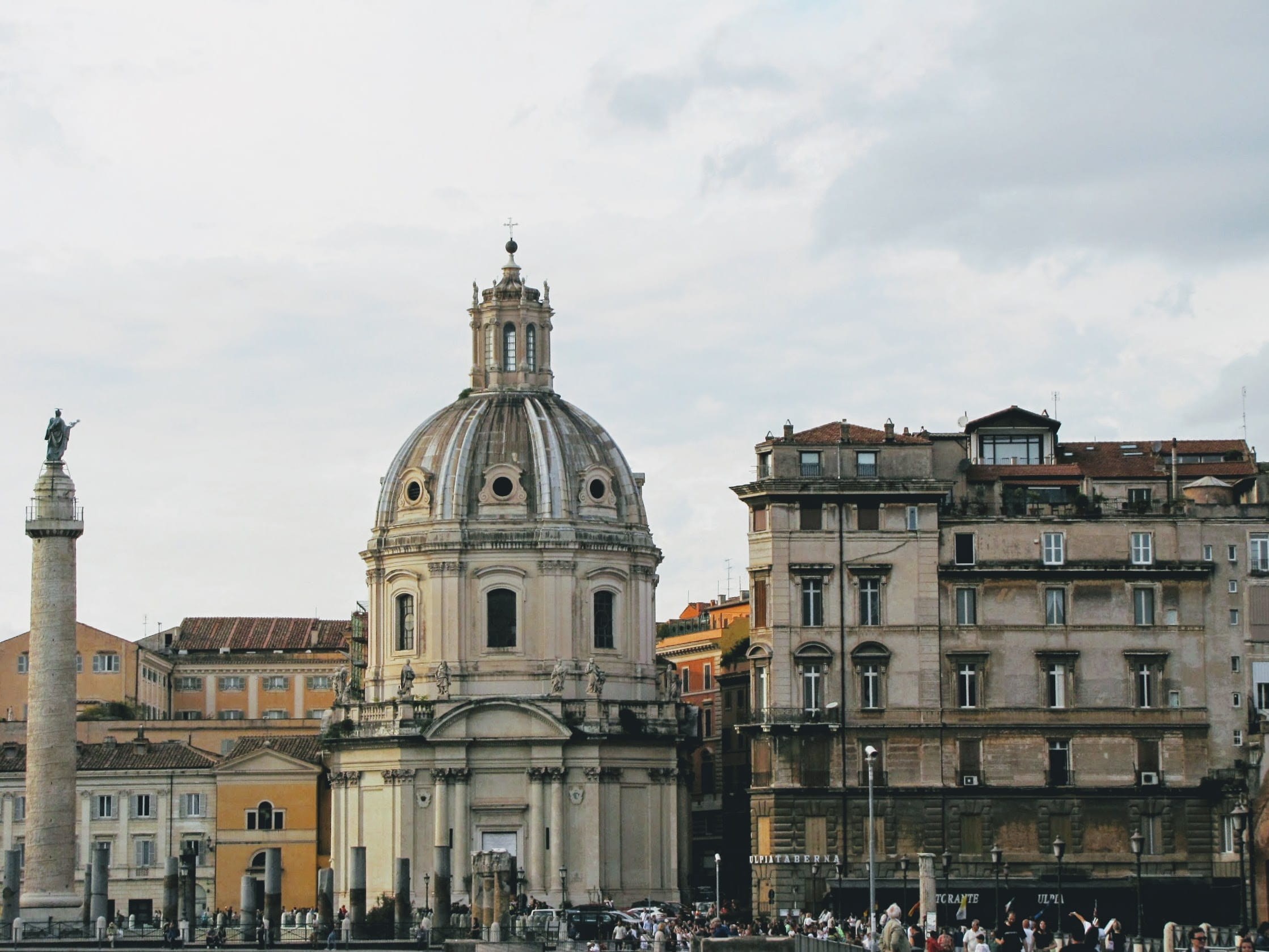 piazza del colosseo, history, heritage, buildings, building exterior, belief, religion, day, tourism, italy, built structure, travel destinations, 1080P, HD Wallpaper