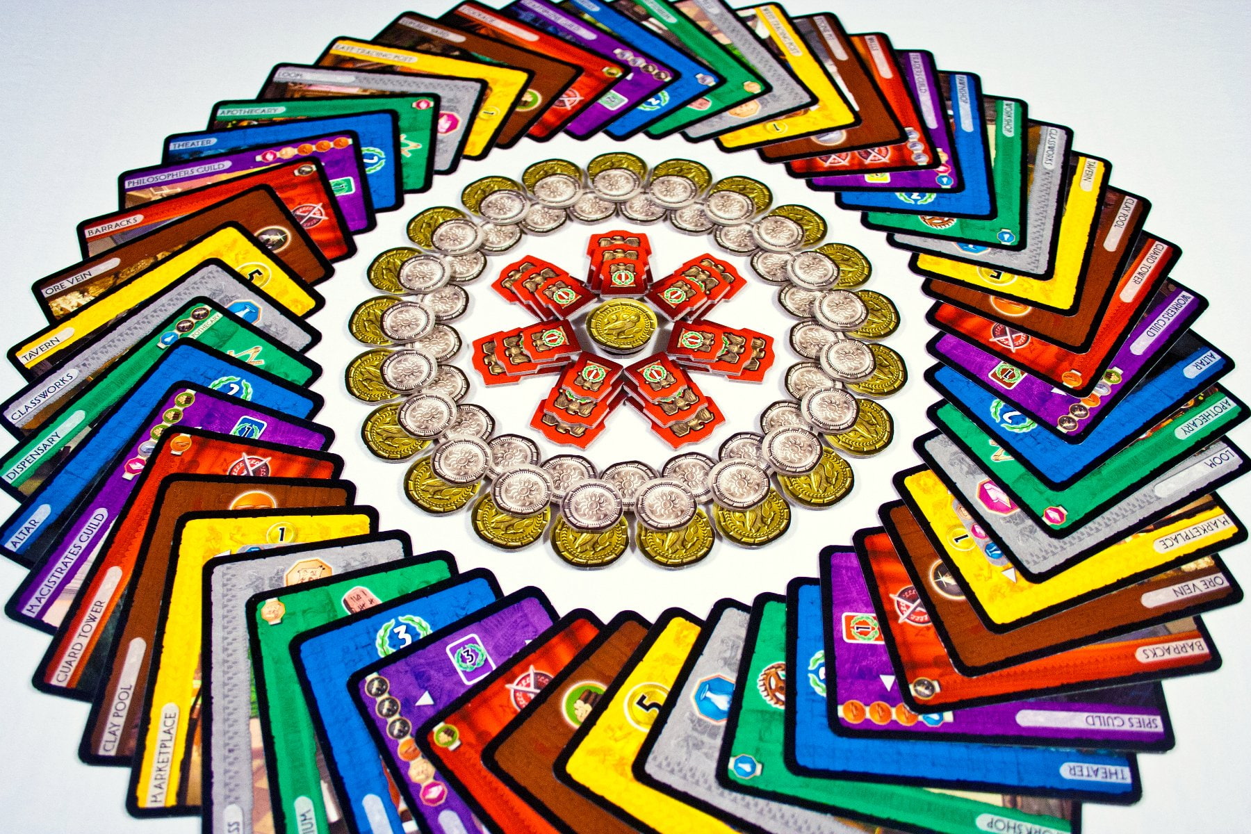 variation, no people, studio shot, multi colored, craft, design, table, board games 7 wonders, shape, high angle view, creativity, arrangement, art and craft, HD Wallpaper
