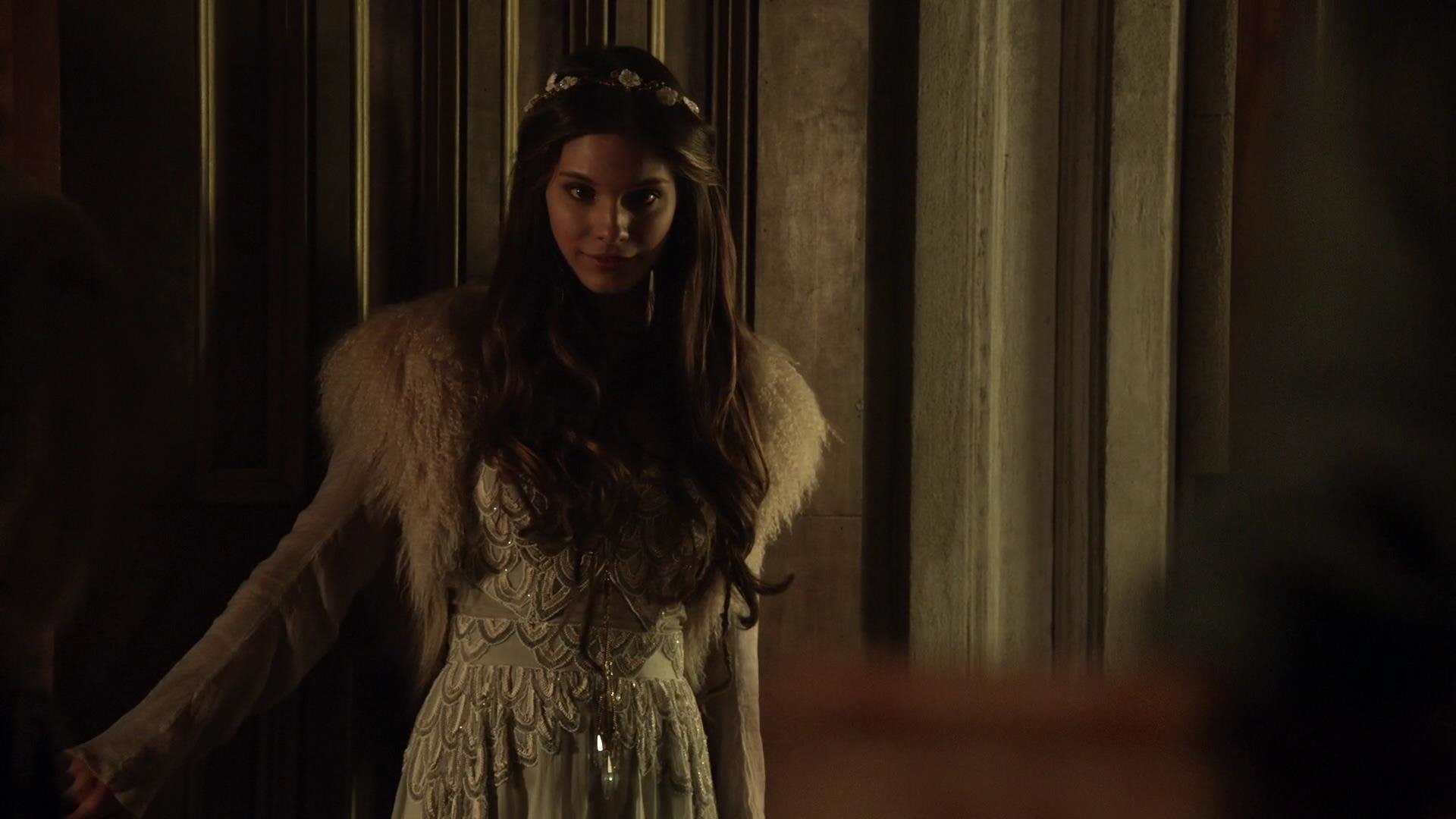 one person, waist up, Caitlin Stasey, women, beautiful woman, Reign, beautiful people, looking at camera, indoors, 1080P, brown hair, long hair, hair, HD Wallpaper