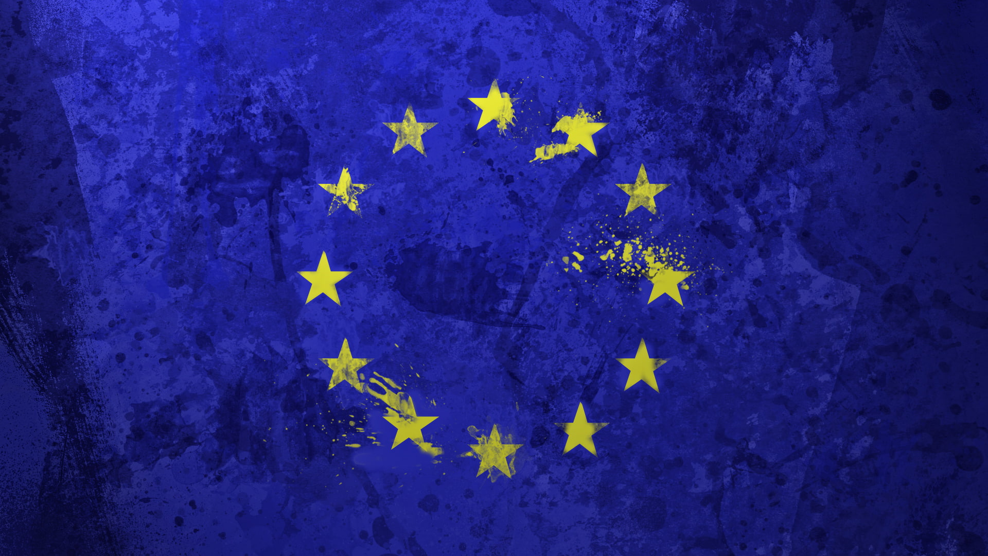 flag, 1080P, stars, The European Union, HD Wallpaper