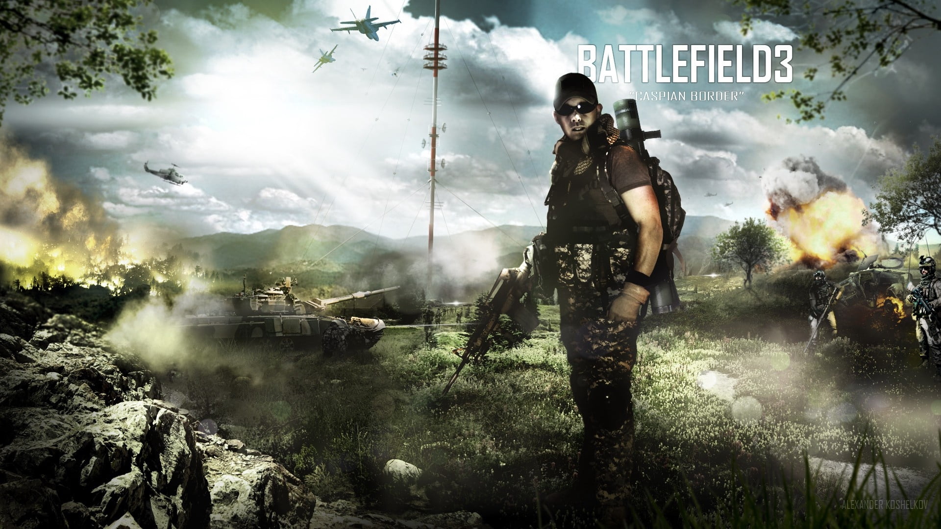 camouflage, government, battle, military, oPS, infantry, army, holding, fire - Natural Phenomenon, battlefield 3, nature, body Armor, cloud - sky, clothing, HD Wallpaper