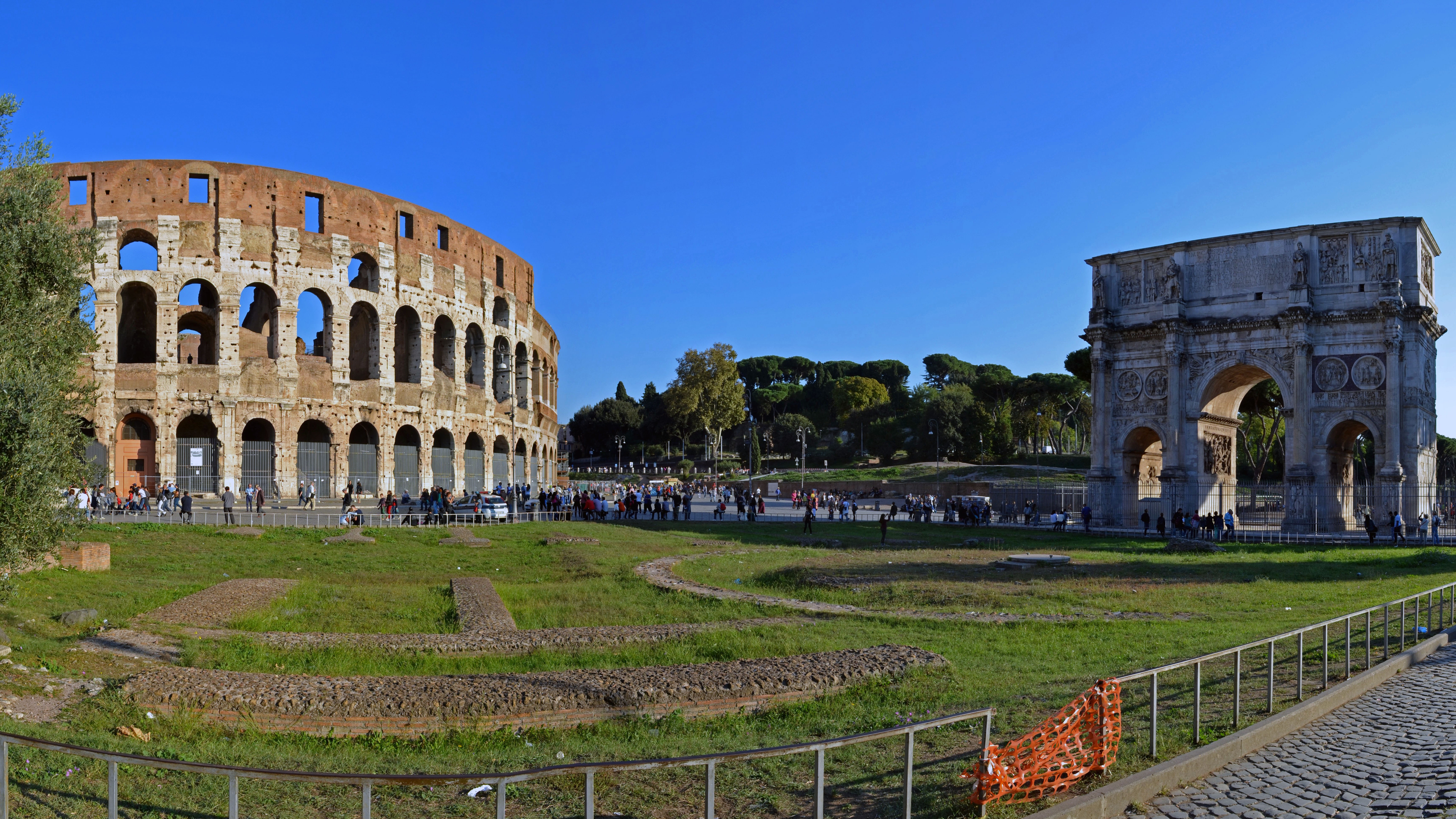 history, monument, ancient civilization, athens, daytime, nature, travel destinations, rome, italy, architecture, the past, building exterior, archaeology, HD Wallpaper