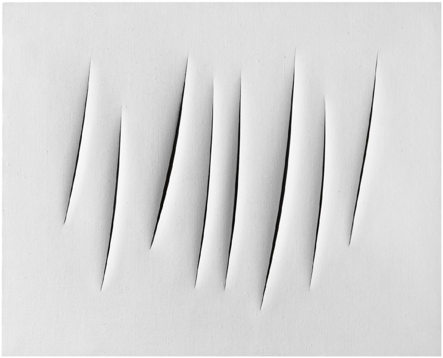 720P, Italy, Lucio Fontana, Concetto Spaziale, cut, modern, museum, concept art, HD Wallpaper