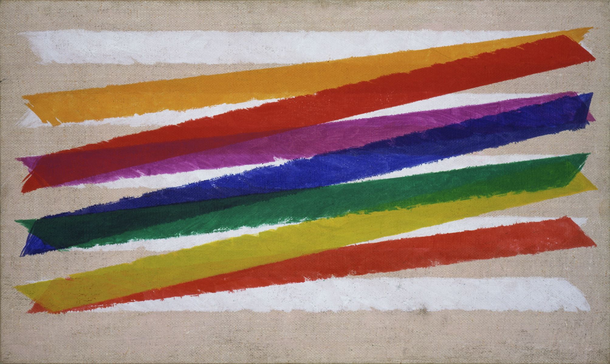 1080P, colorful, Lucio Fontana, concept art, painting, modern, HD Wallpaper