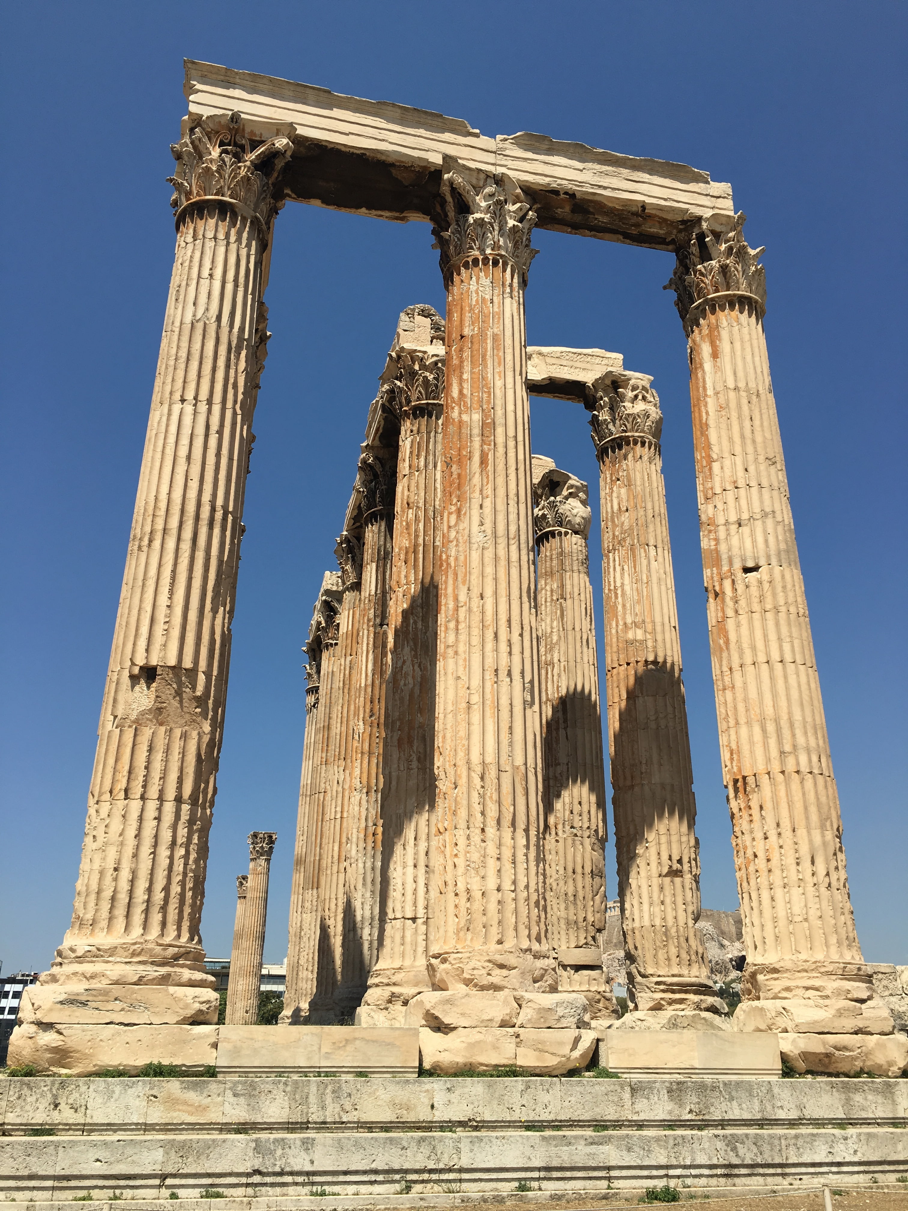 travel Destinations, mediterranean, outdoors, place of worship, ancient civilization, nature, roman, old Ruin, ancient, damaged, ruined, destination, greece, Phone HD Wallpaper
