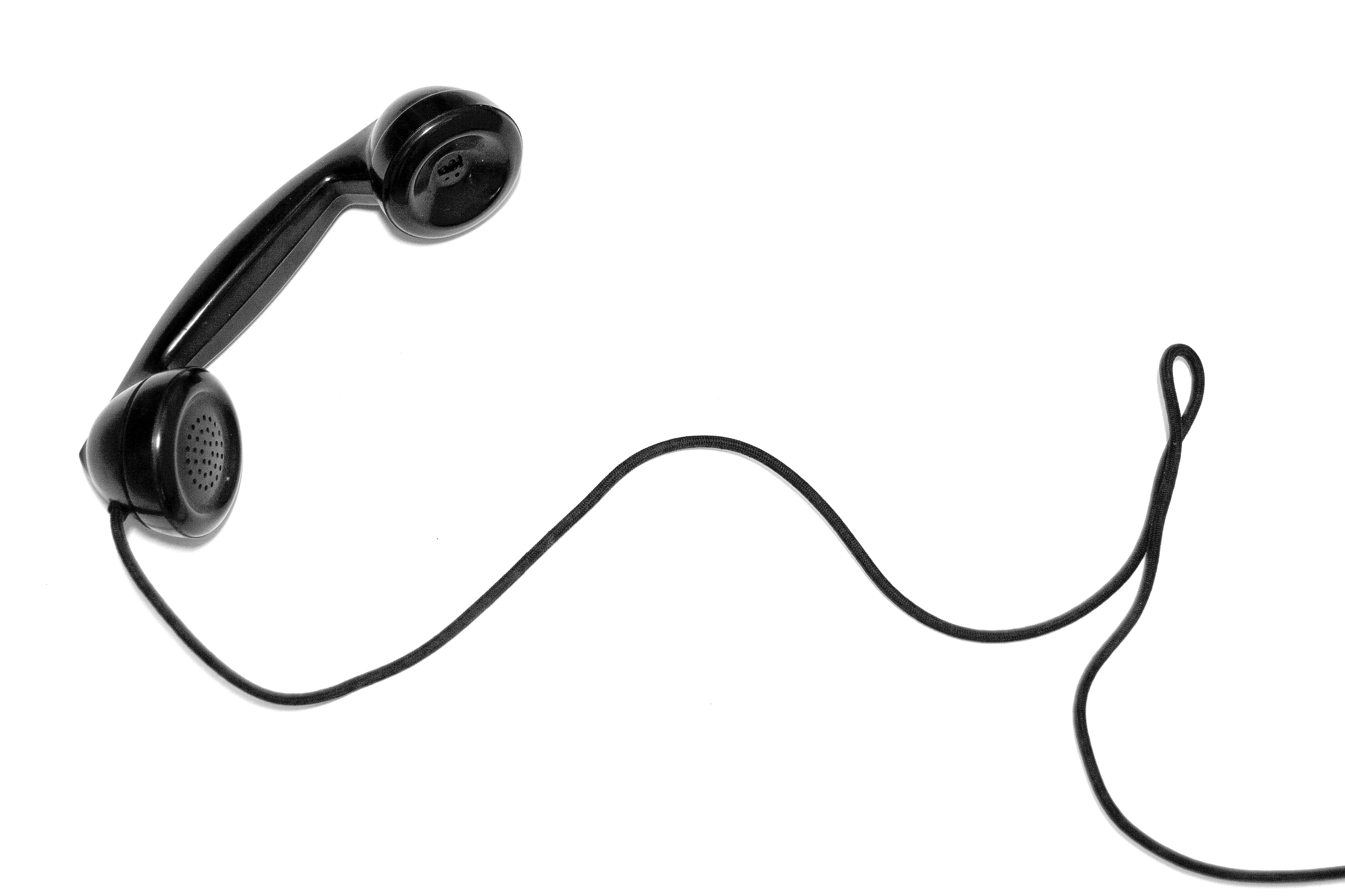 quino, music, studio shot, teléfono, electrical equipment, 4K, equipment, cut out, connection, still life, cable, close-up, quinoal, white background, HD Wallpaper