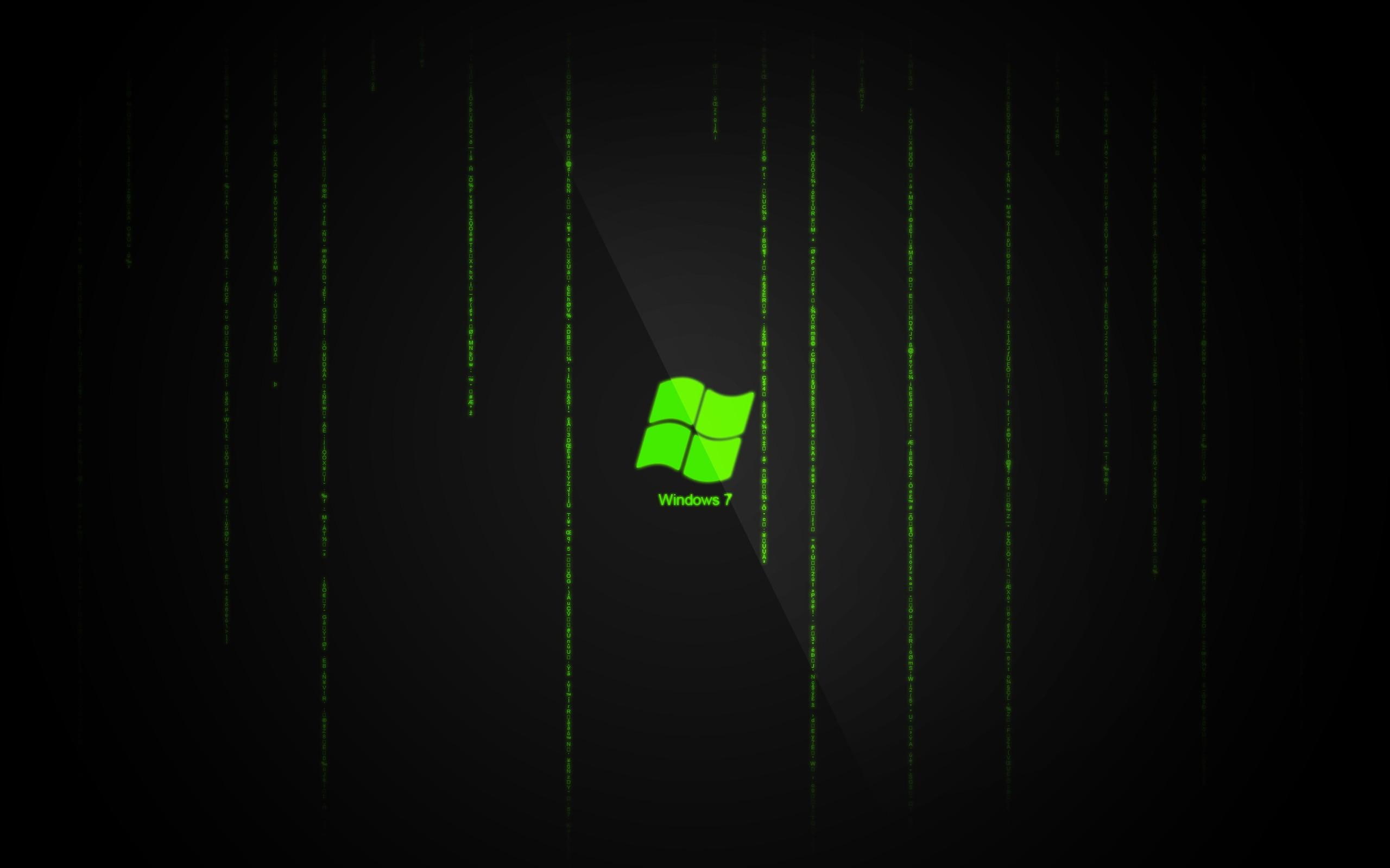 verde, 3d and abstract, windows, microsoft, logo, 2K, HD Wallpaper